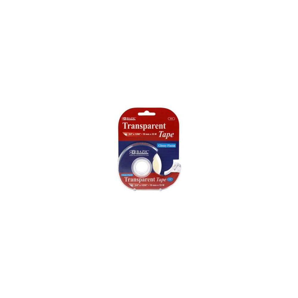 Transparent Tape - 3/4" x 1296" 3