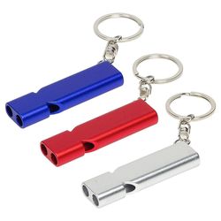 Quick-Alert Safety Whistle With Key Chain