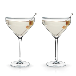 Viski Raye Angled Martini Glass