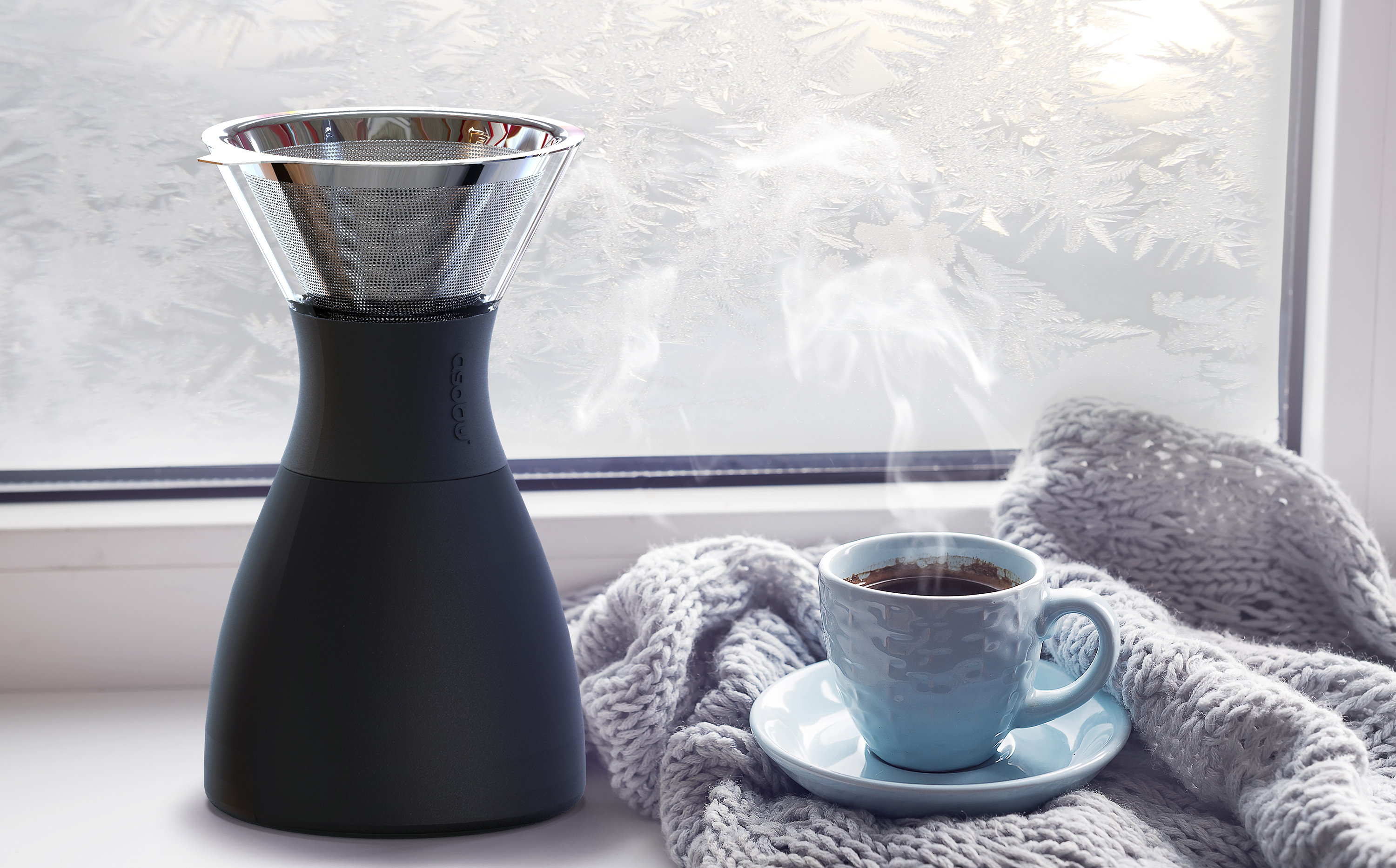 Asobu 40 Oz. Pourover Insulated Coffee Maker 38
