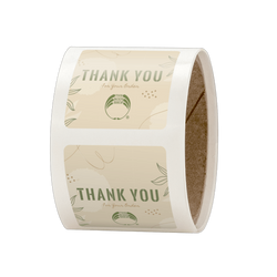 3" x 3" Rounded Corner Roll Labels