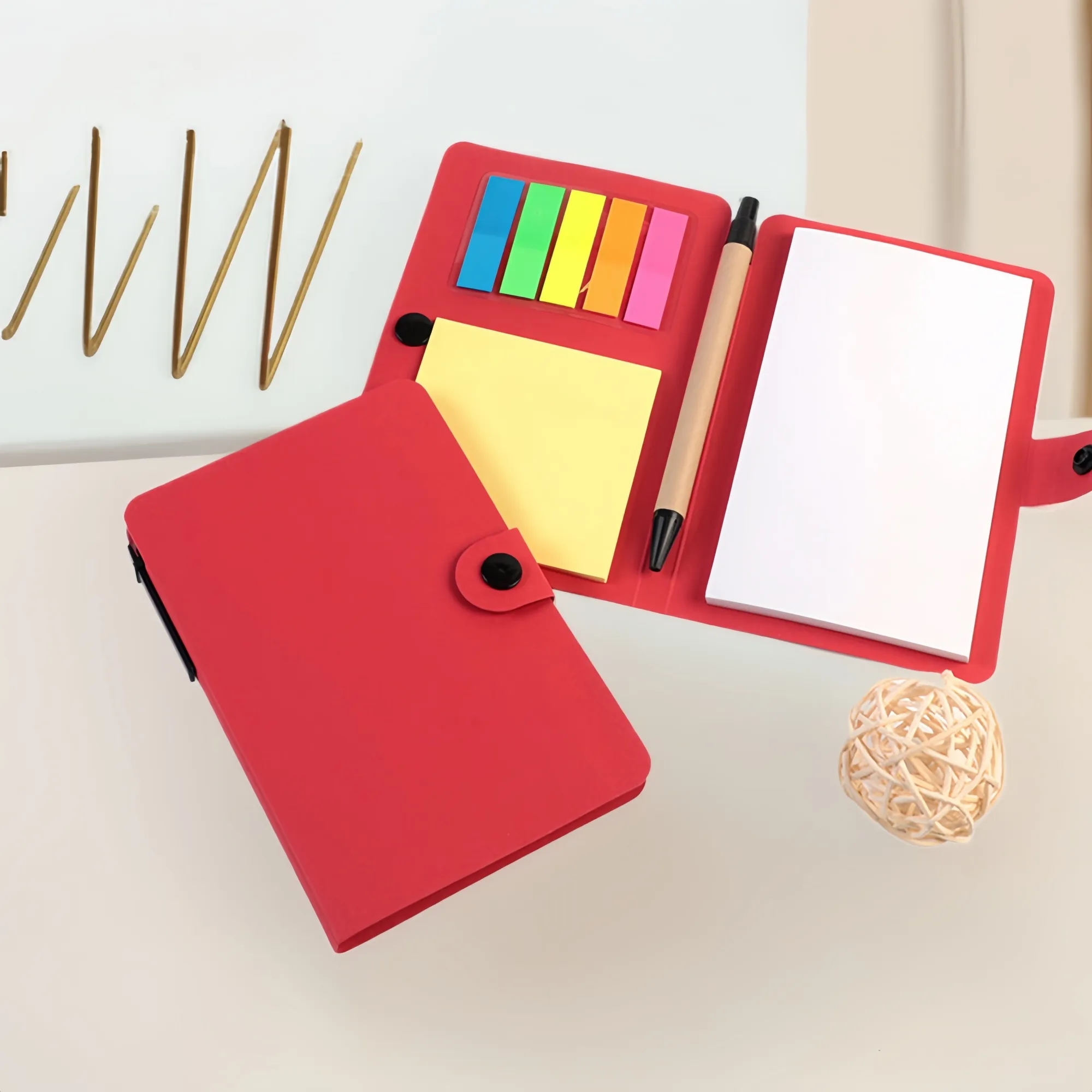Sticky Note Notebook Pen Gift Set 11
