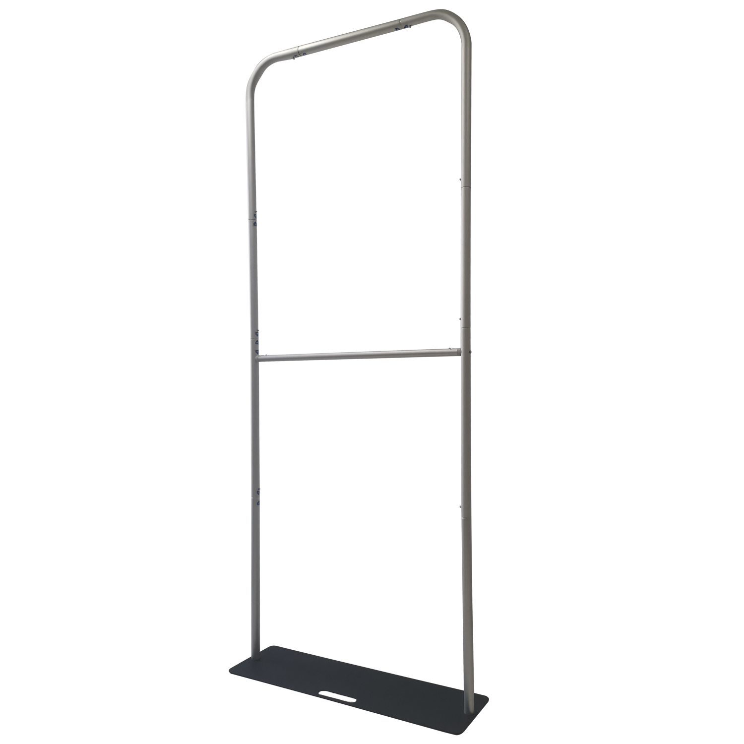72 Hr Fast Ship - 3'W x 90"H EuroFit Tension Fabric Banner with Steel Base, Graphics Double Sided 12