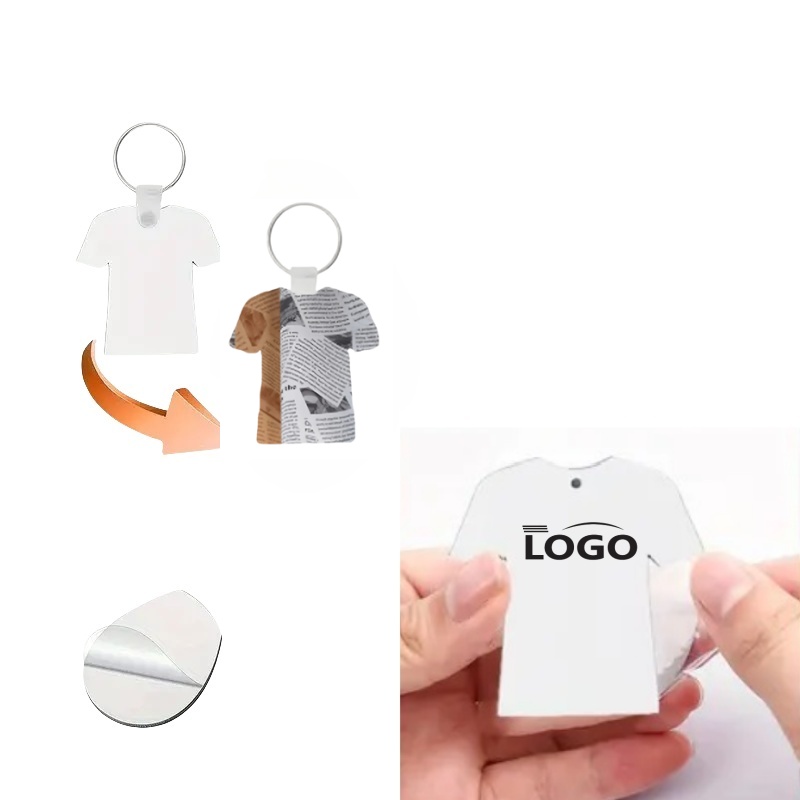 MDF Double-Sided Heat Transfer Football Key Chains