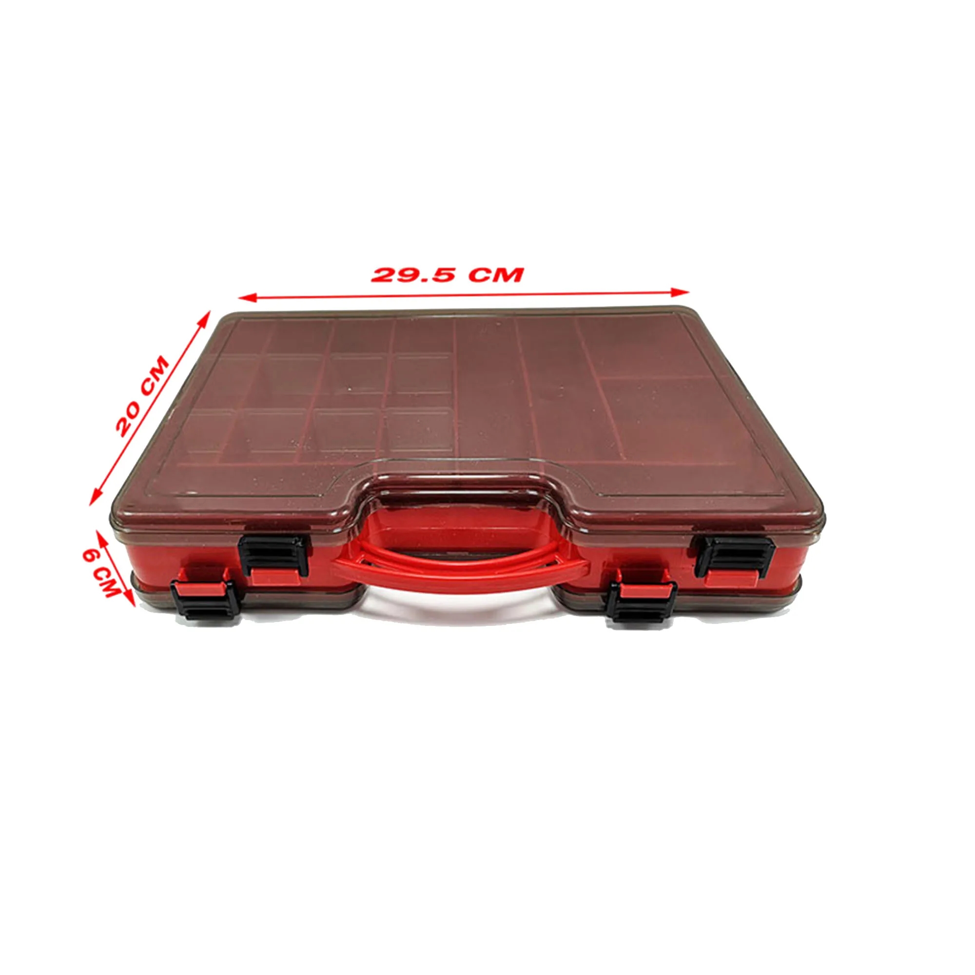 MOQ10 Double-layer Plastic Fishing Bait Box 11