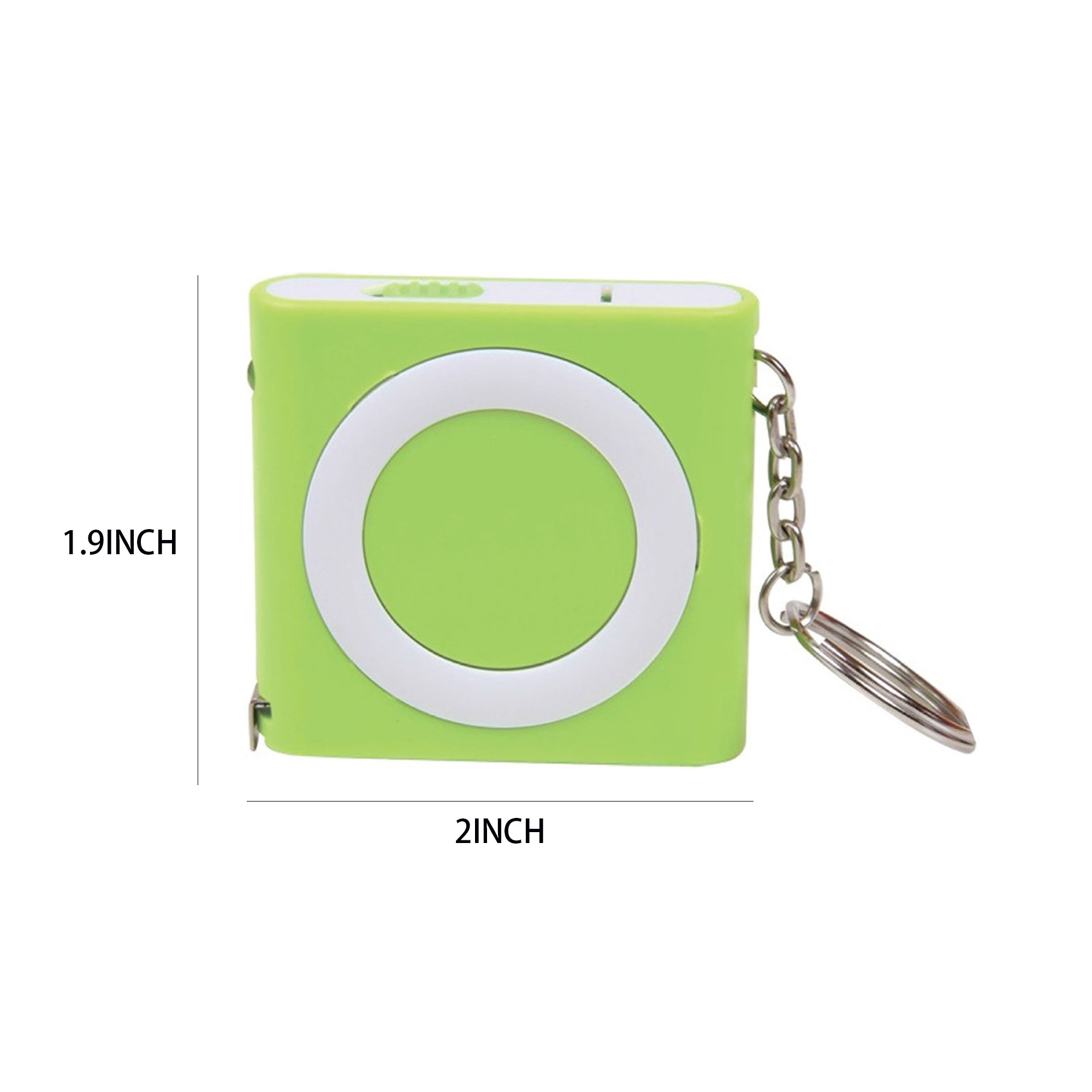 Multi Functional Keychain With Light Tape Measure 9