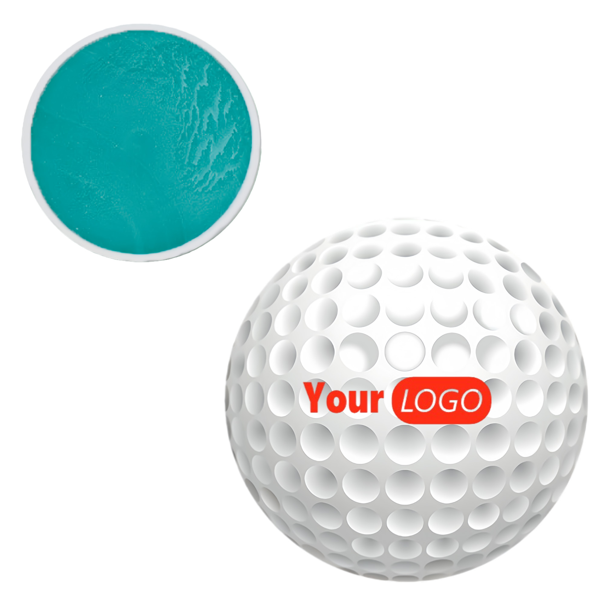 Durable And Highly Elastic Double-Layer Golf Ball 4