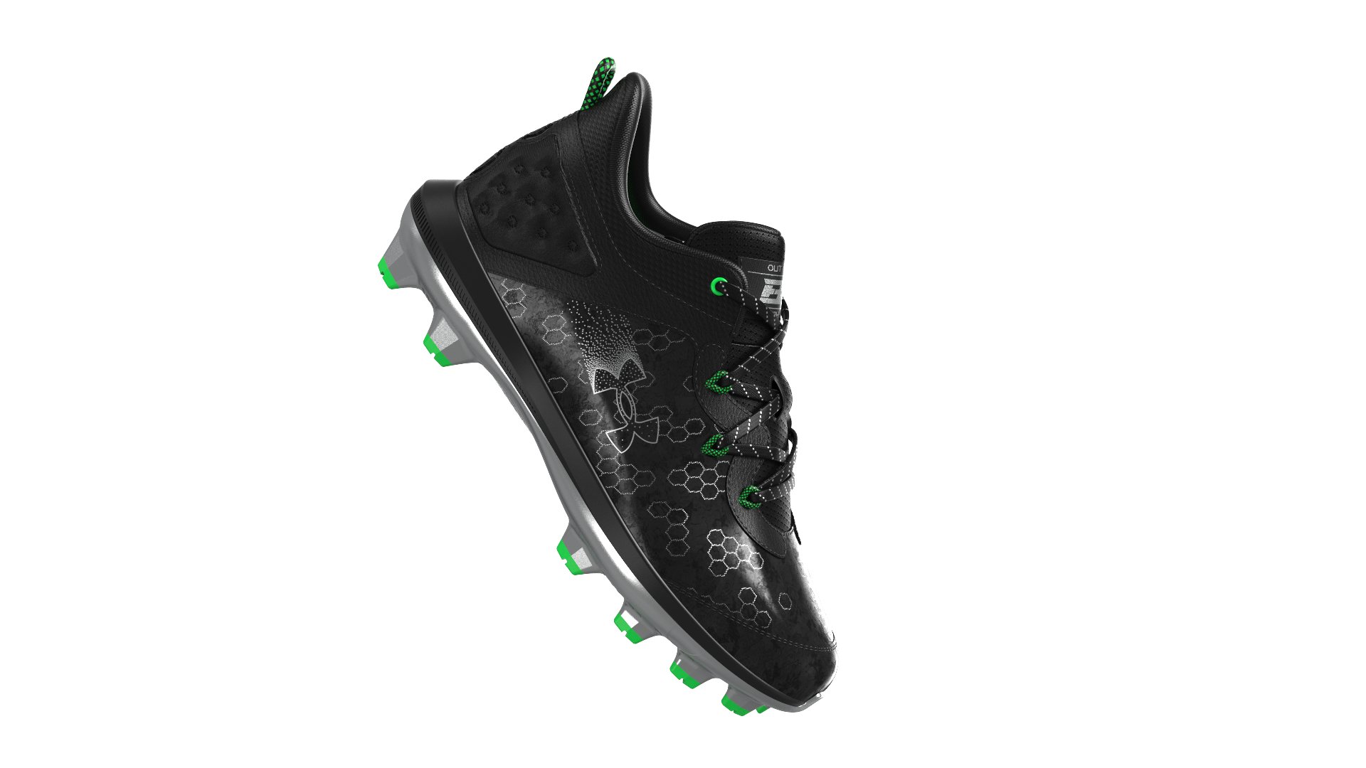 Boys' UA Harper 8 TPU Jr. Baseball Cleats  3