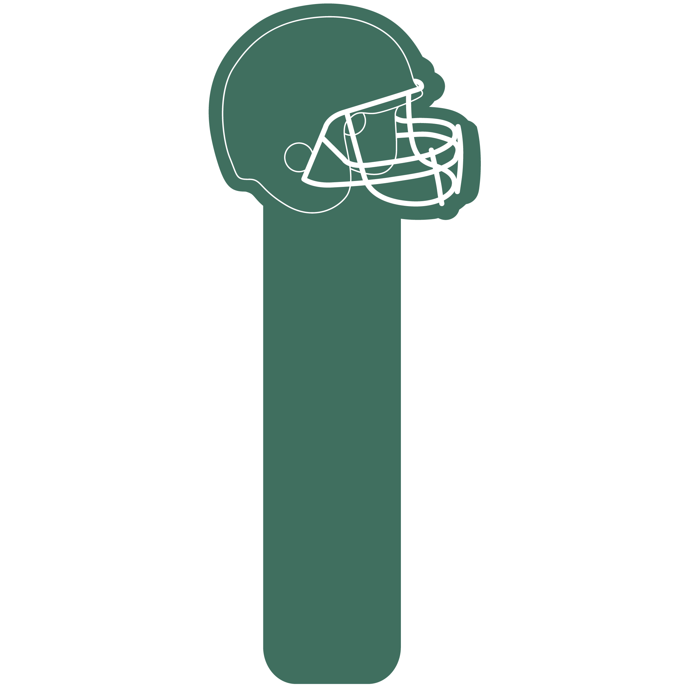 Football Helmet Stick Waver 56