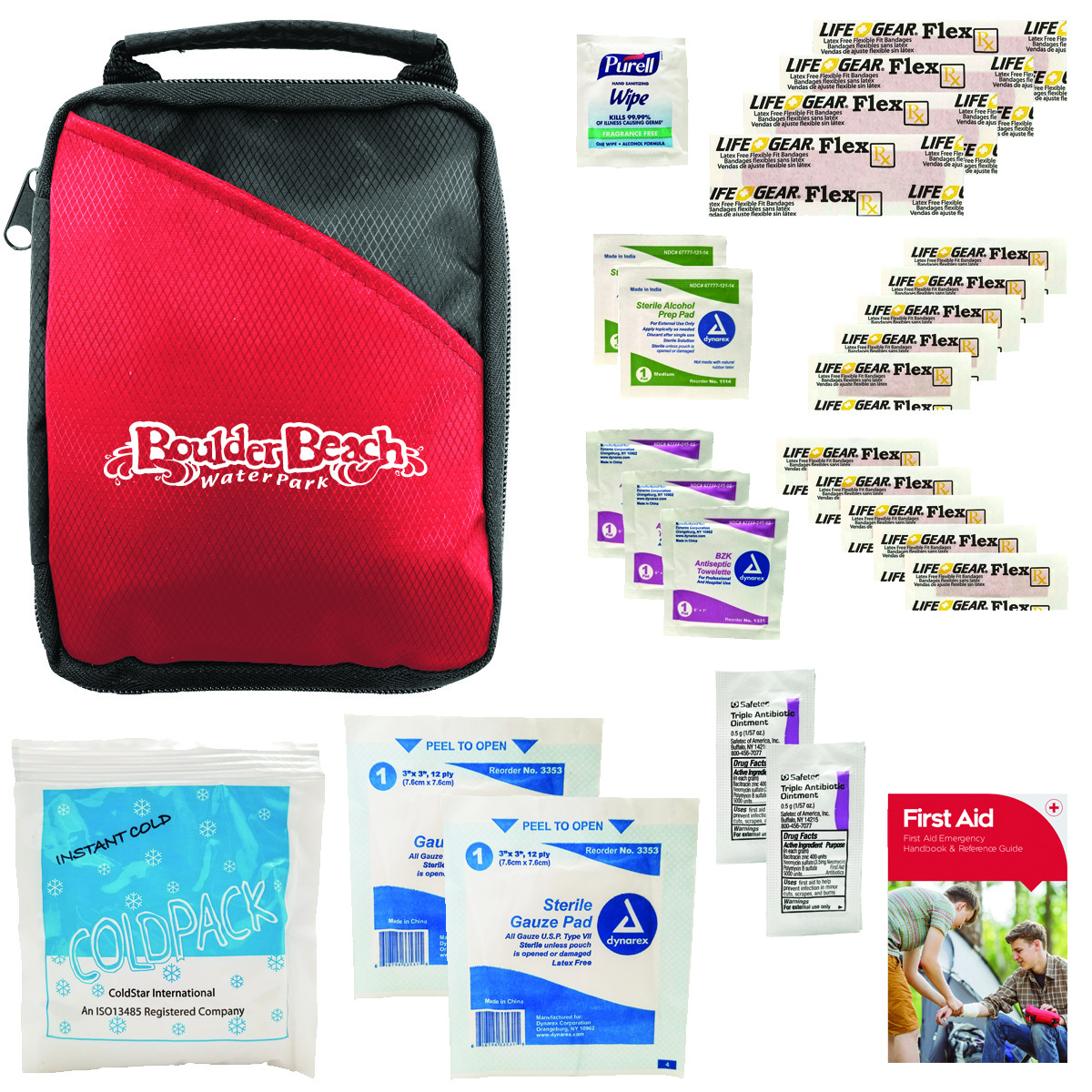 WaterResistant First Aid Kit F85 Safety Made