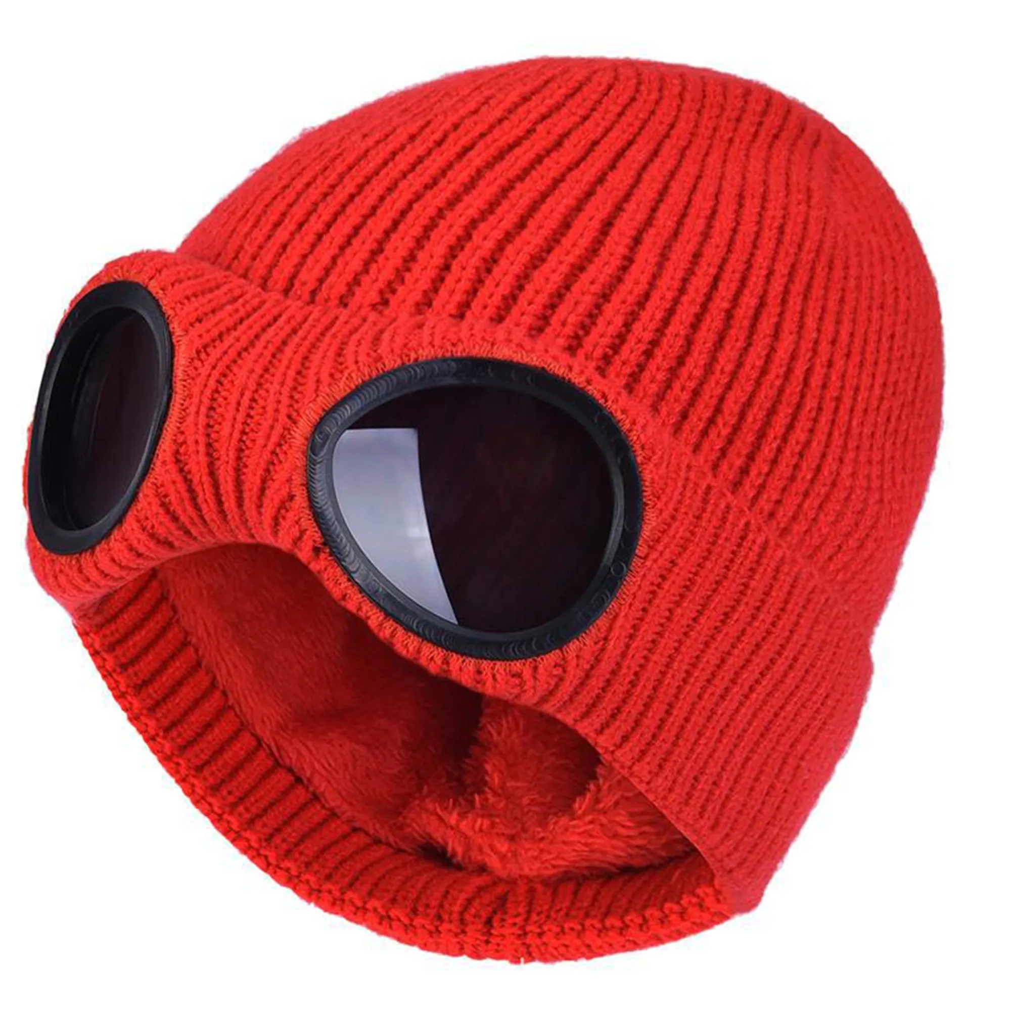 Knit Hat With Glasses 8