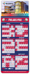 Magna-Card Business Card Magnet - Baseball Schedules (3.5 x 9)