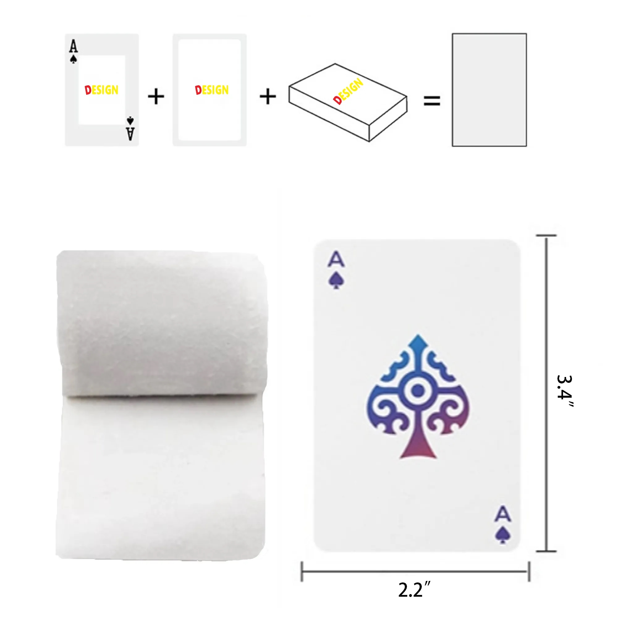 Full Color Customizable Smooth Surface Playing Cards 7