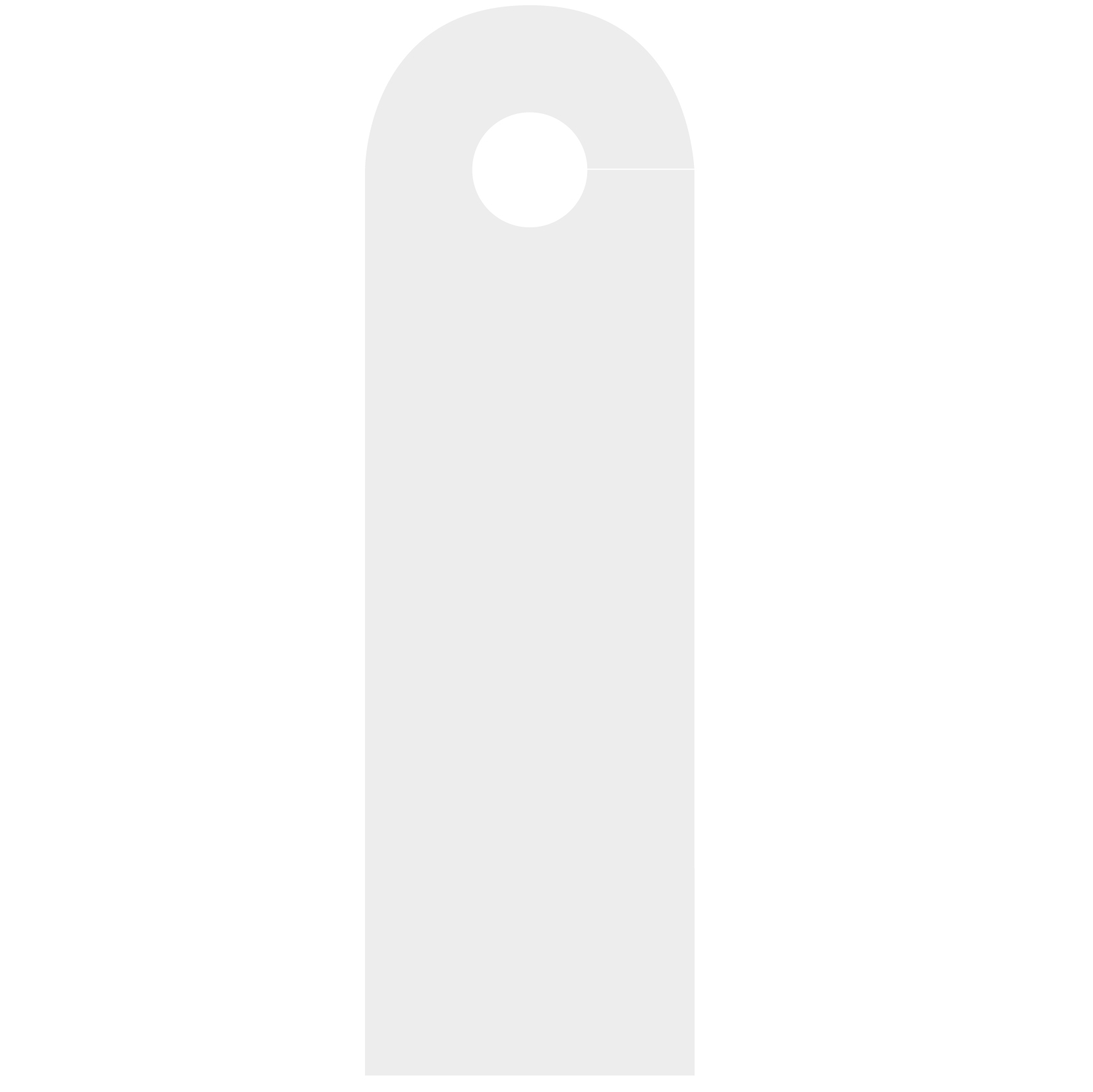 Door Hanger Long 1/4" 28
