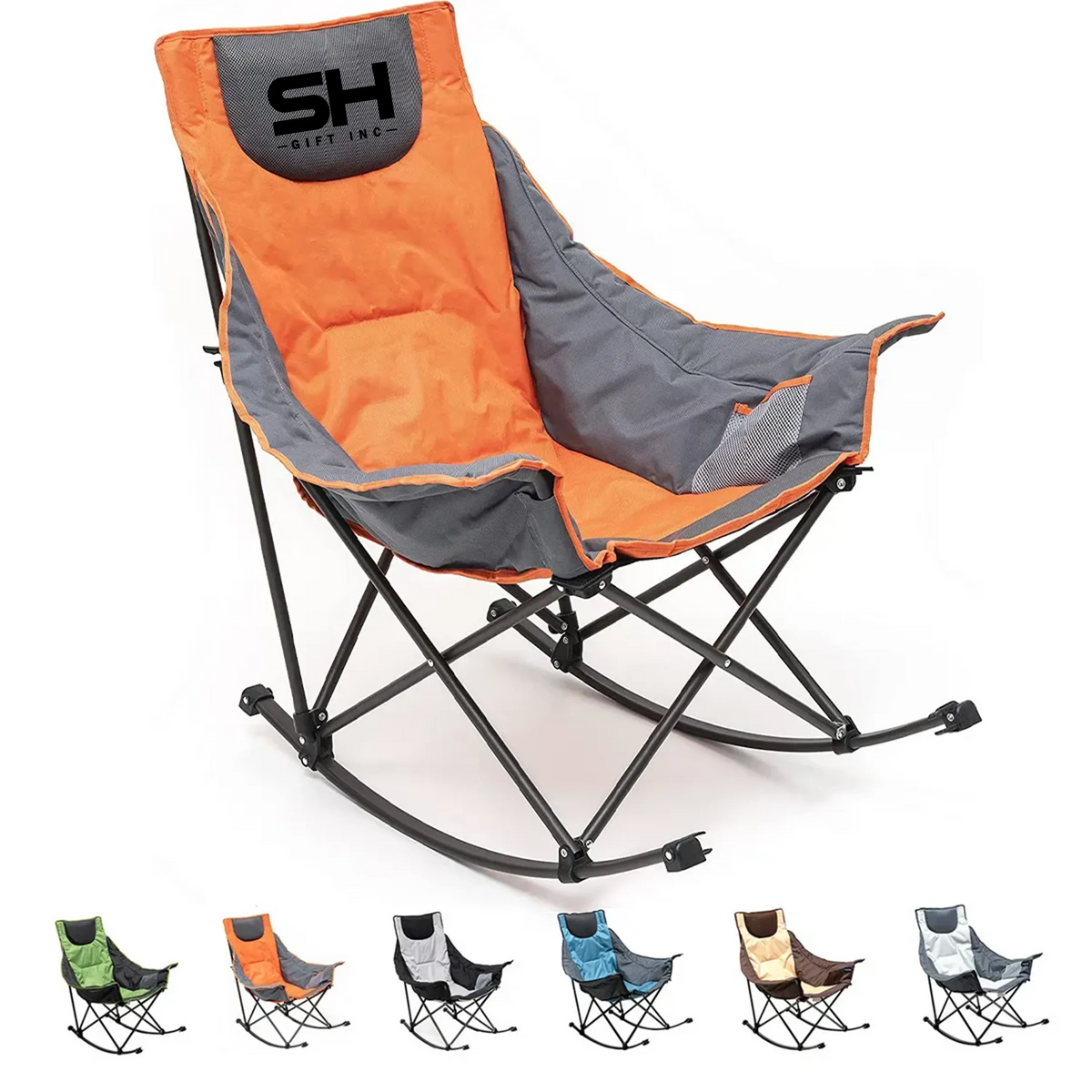 Oversized Folding Rocking Camping Chairs