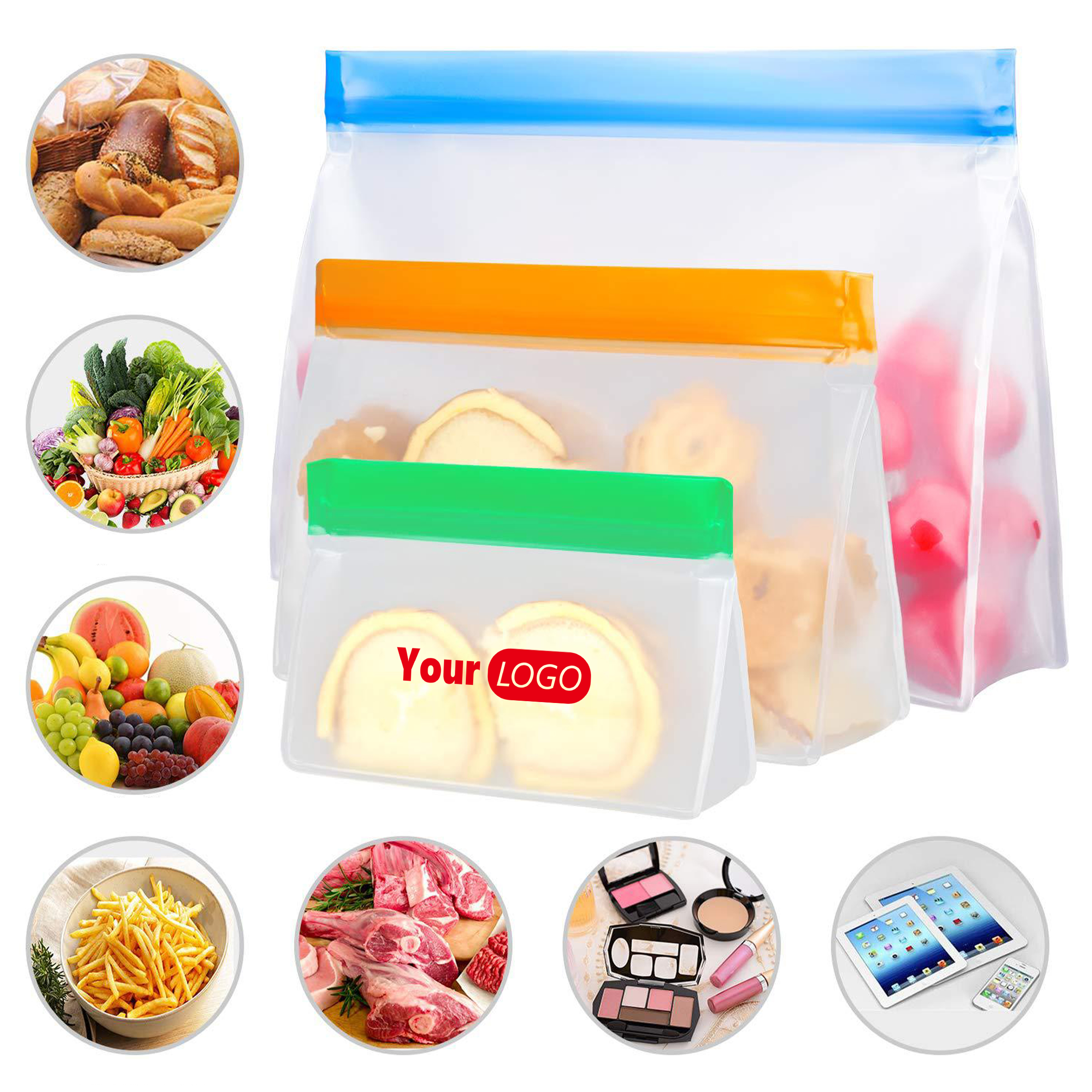 Plastic Sustainable Food Storage Bags 5