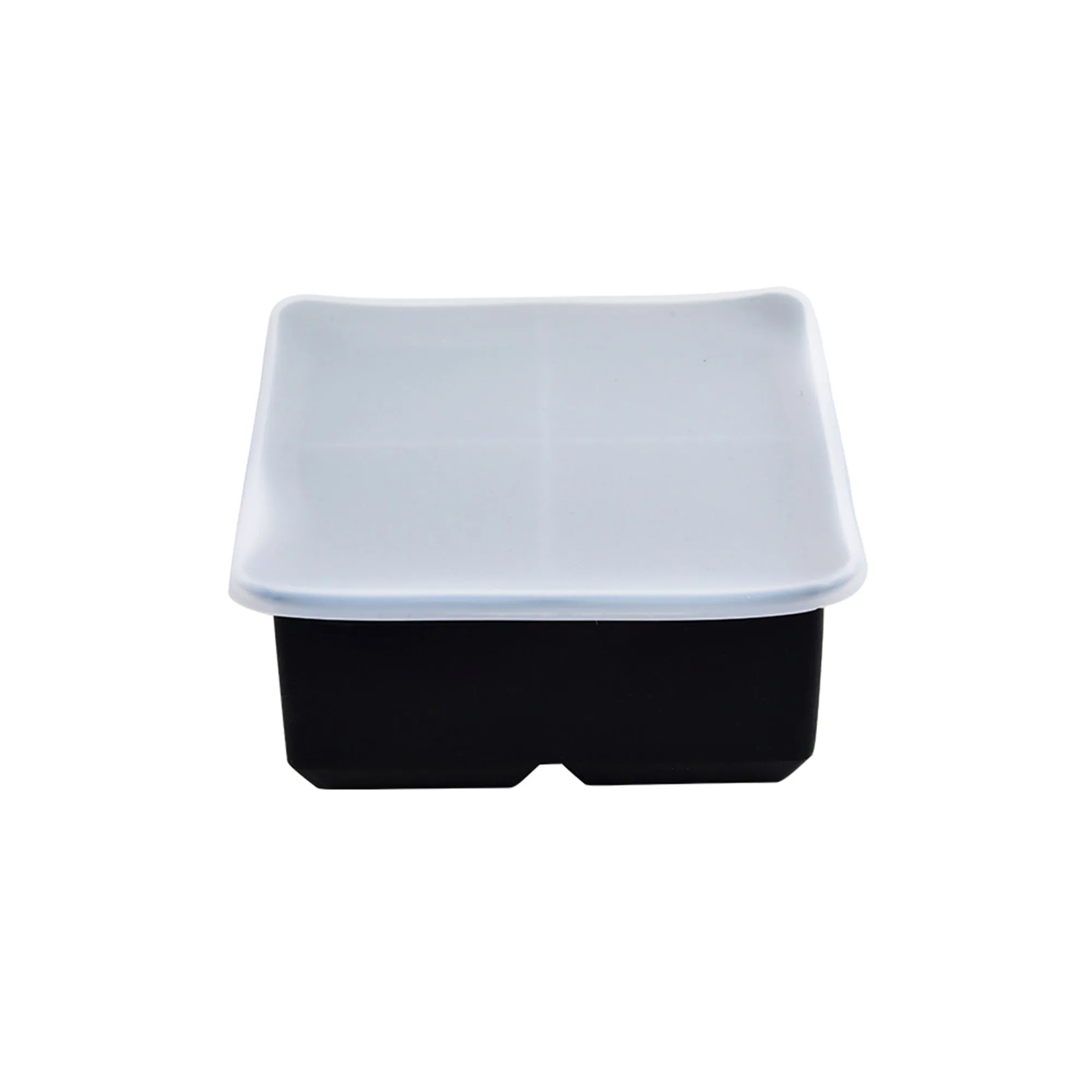 Silicone Square Ice Cube Tray With Lid 22