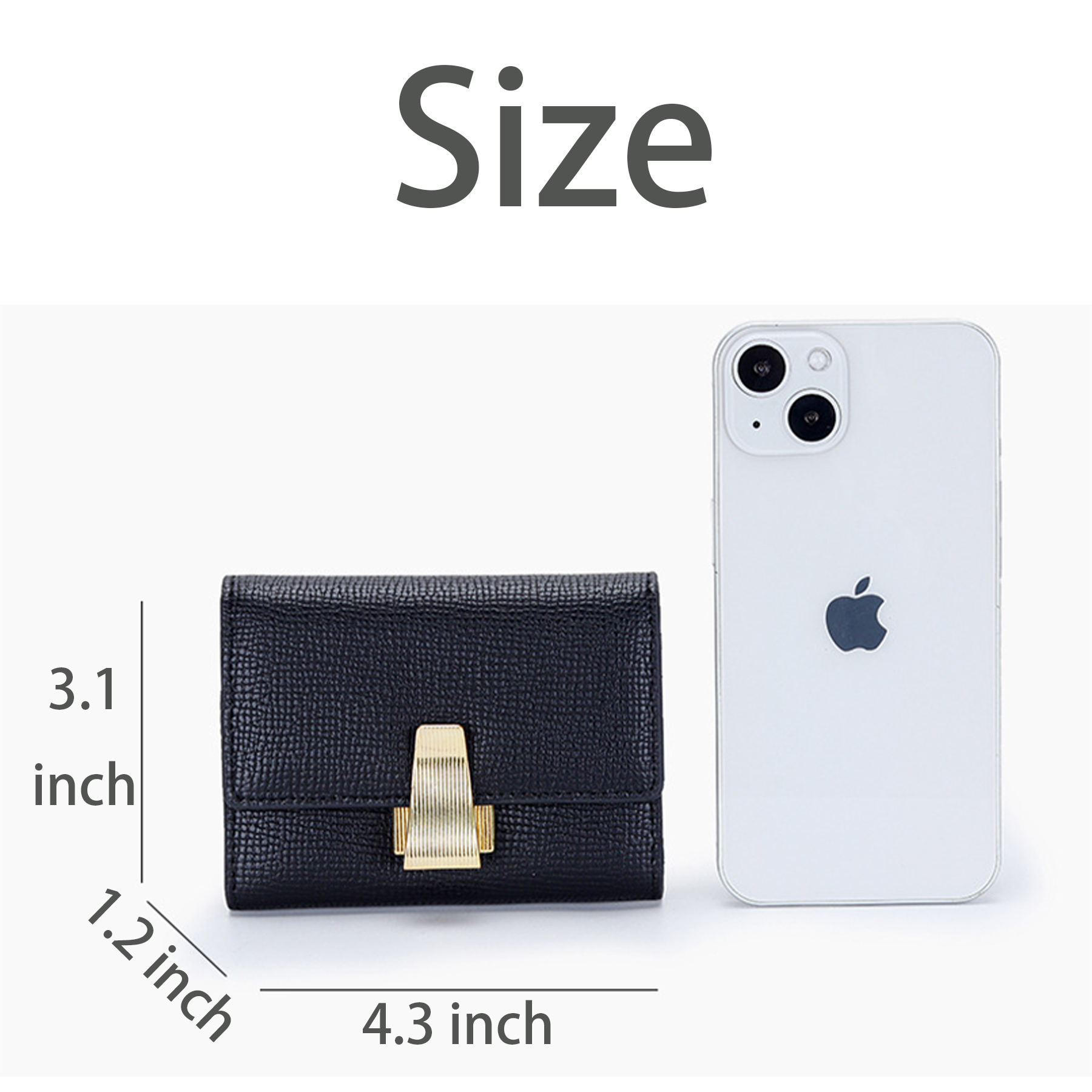 Genuine Leather Exquisite multi-card ID bag 11