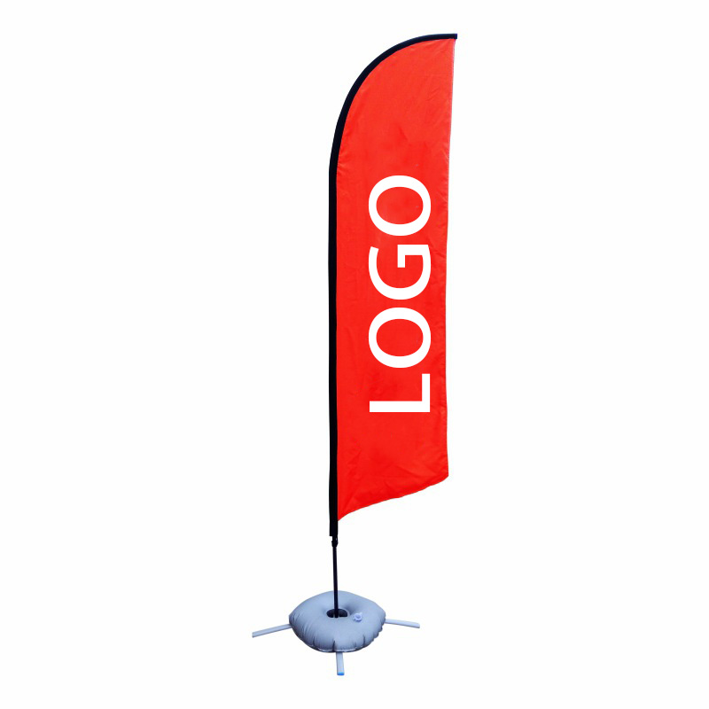 Custom Feather Flag with Water Base