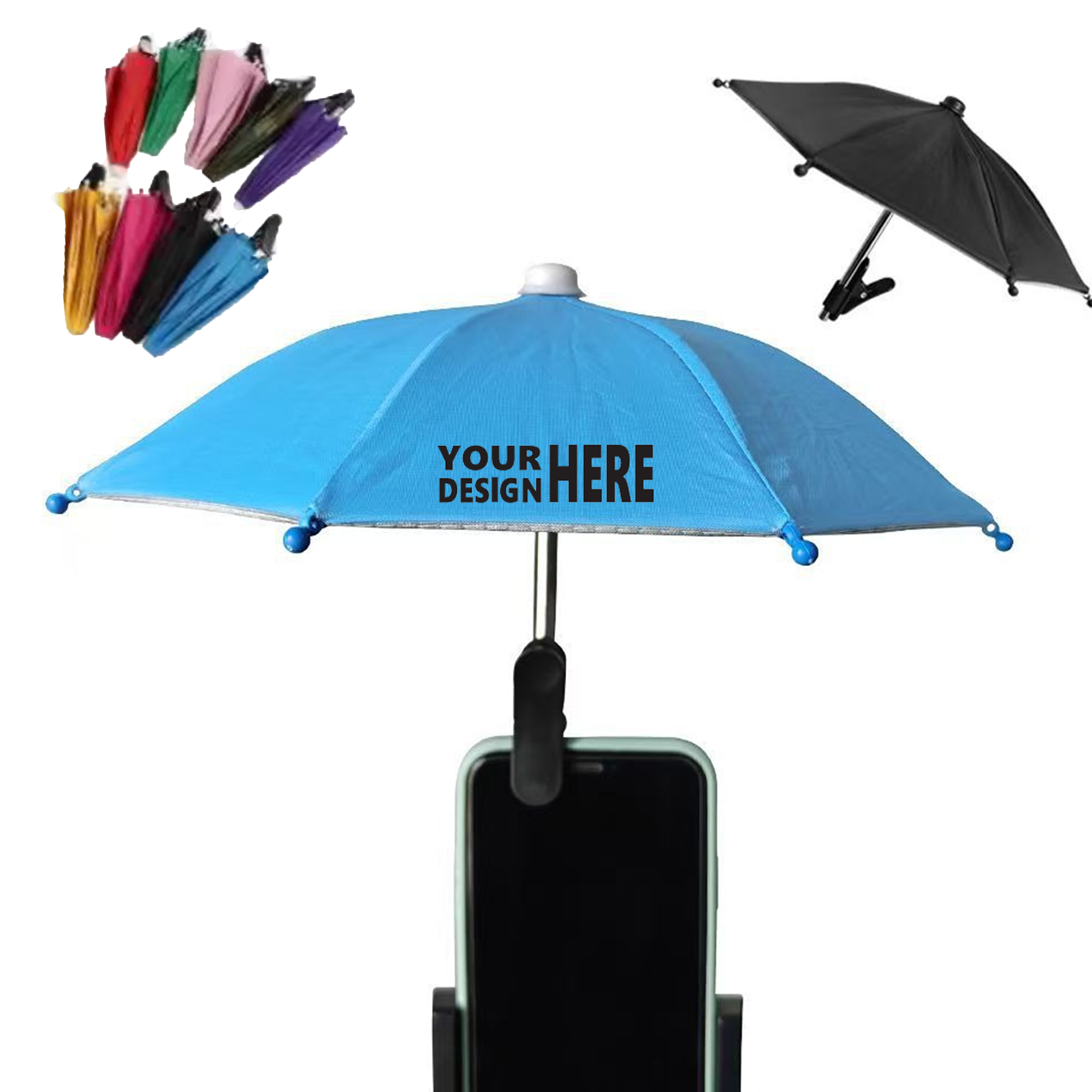 Outdoor Mobile Phone Umbrella For Sun Protection 4