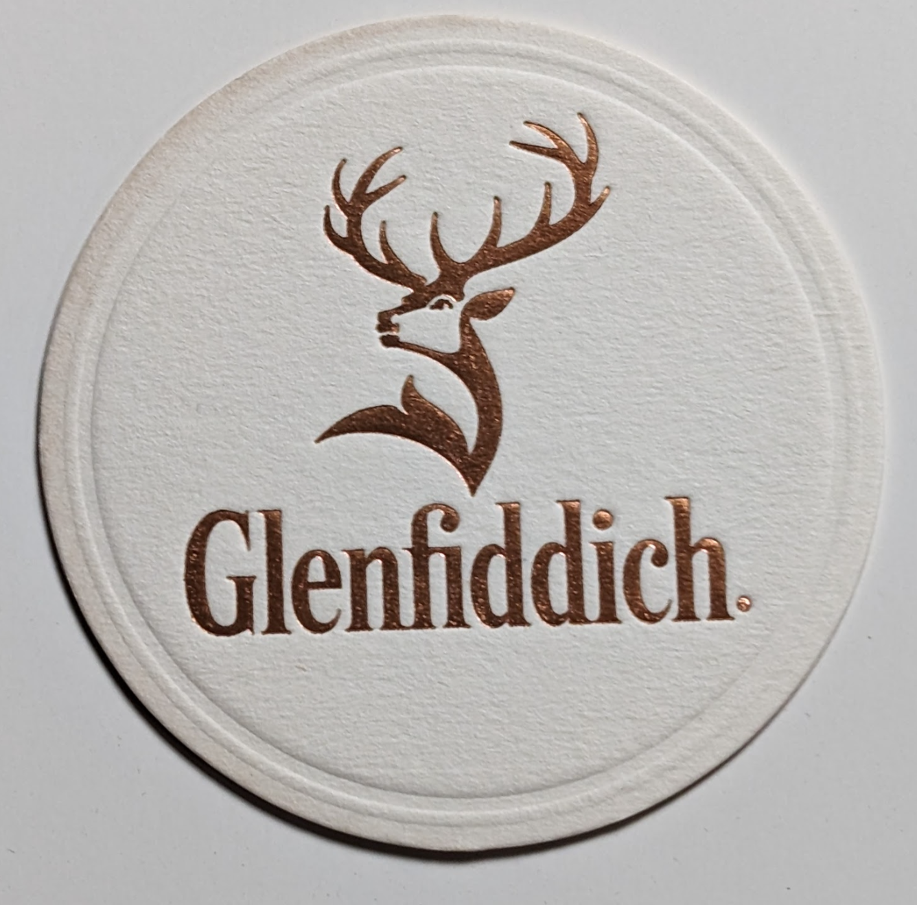 3.5" or 4" circle coasters with foil stamp 1 side Lightweight 40pt 7