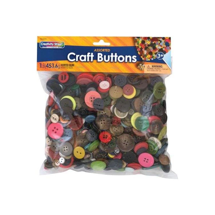 Craft Buttons Variety Pack - 1lb Packs 3