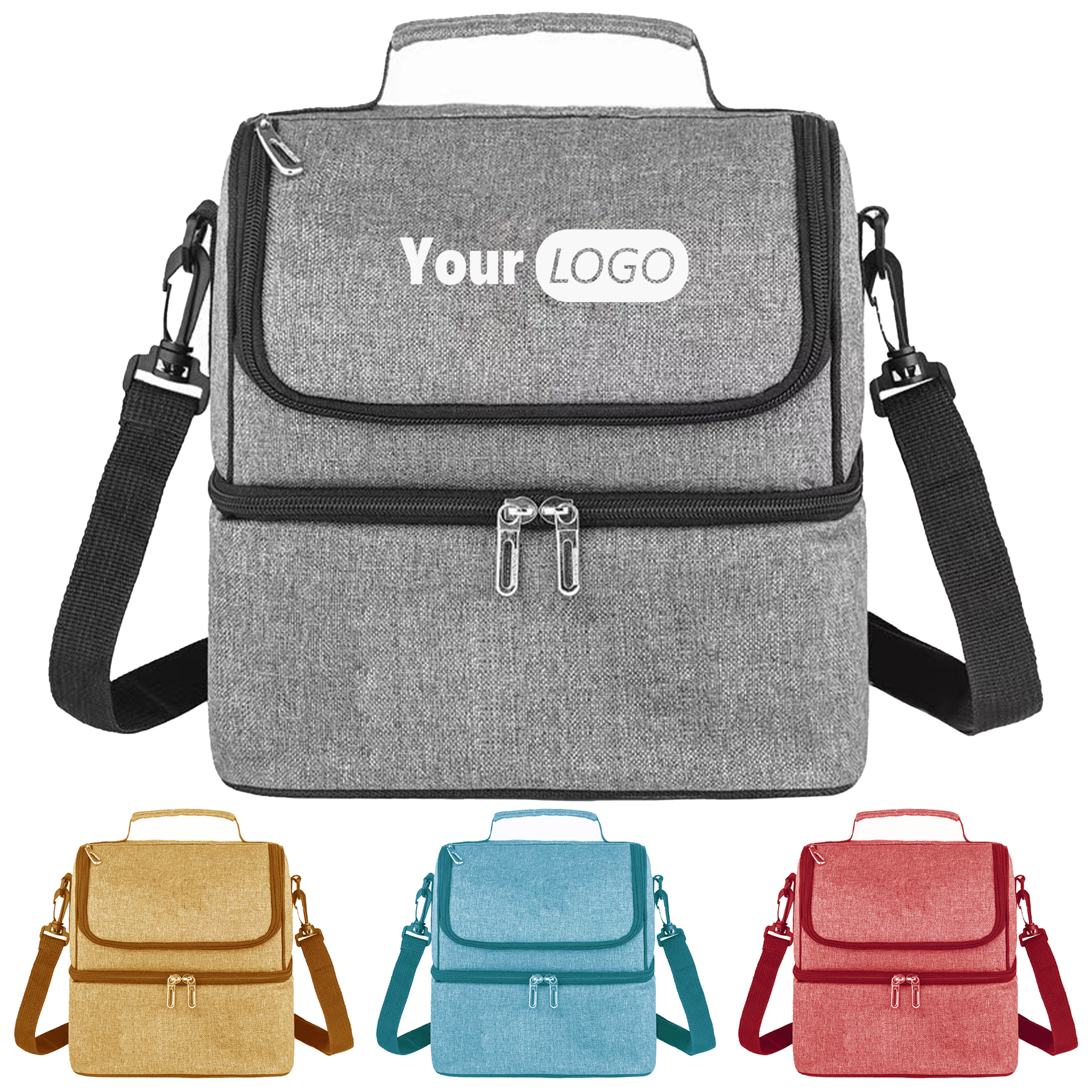 Polyester Durable Insulated Lunch Bag