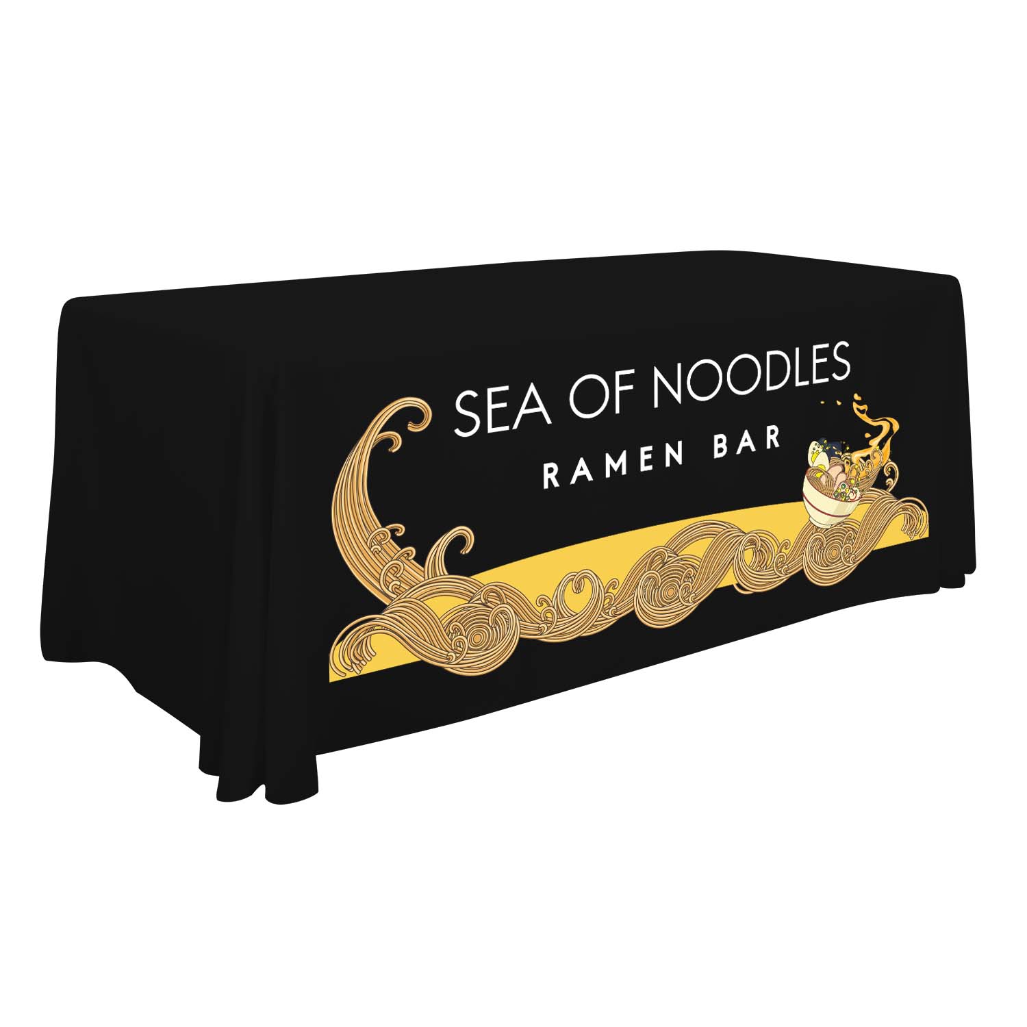 6' Standard Table Throw (Full-Color Front Only) 75