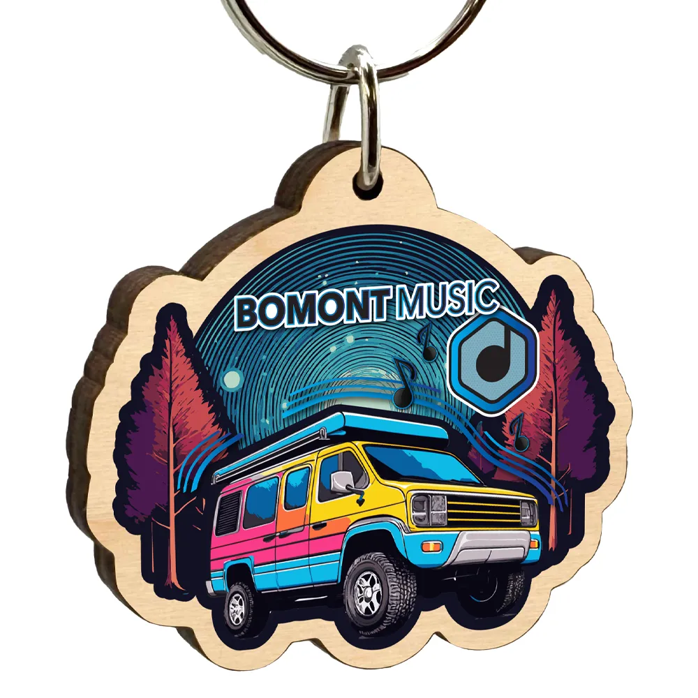 Ultra Vivid Birch Keychains 8
