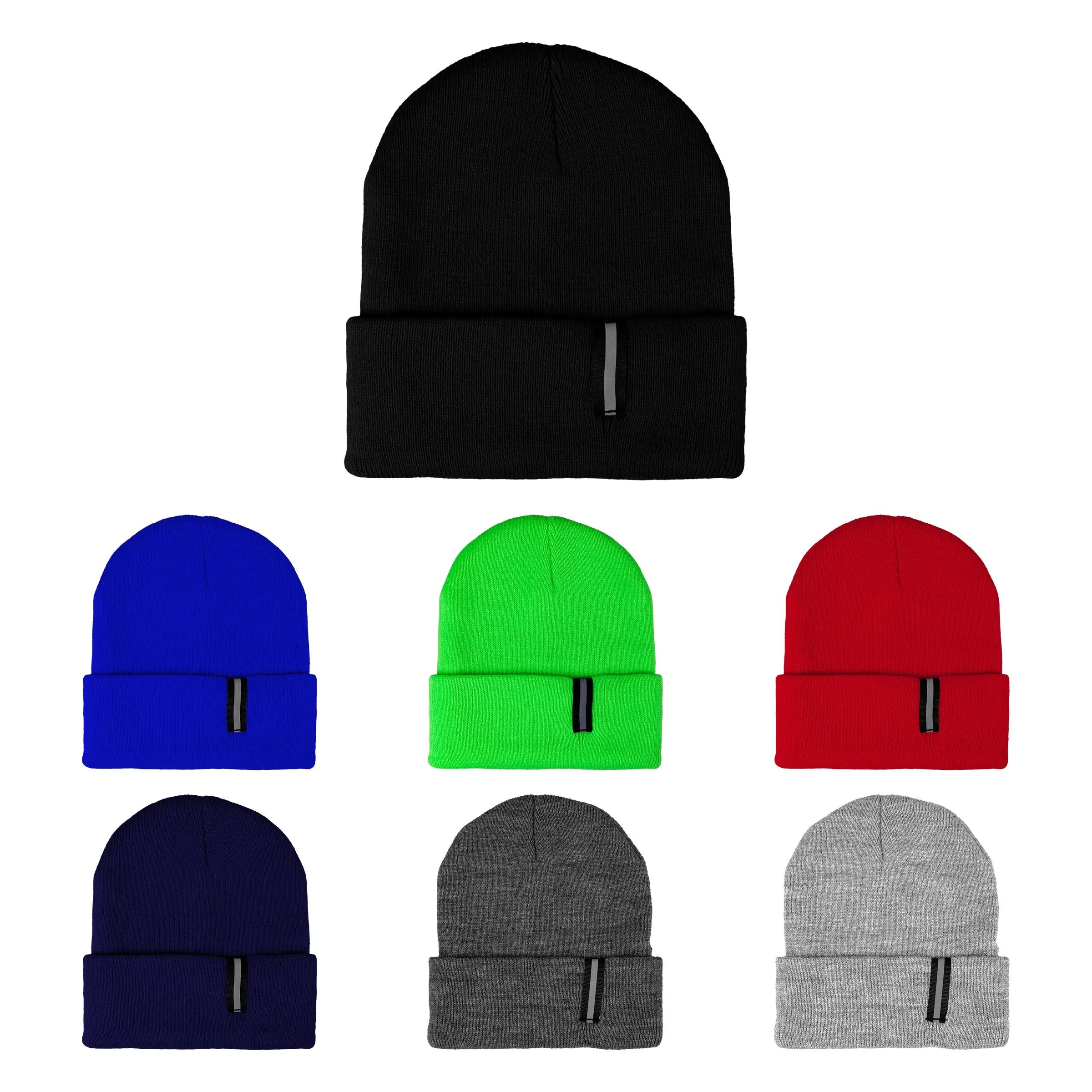 REFLECTIVE STRIP BEANIE 11
