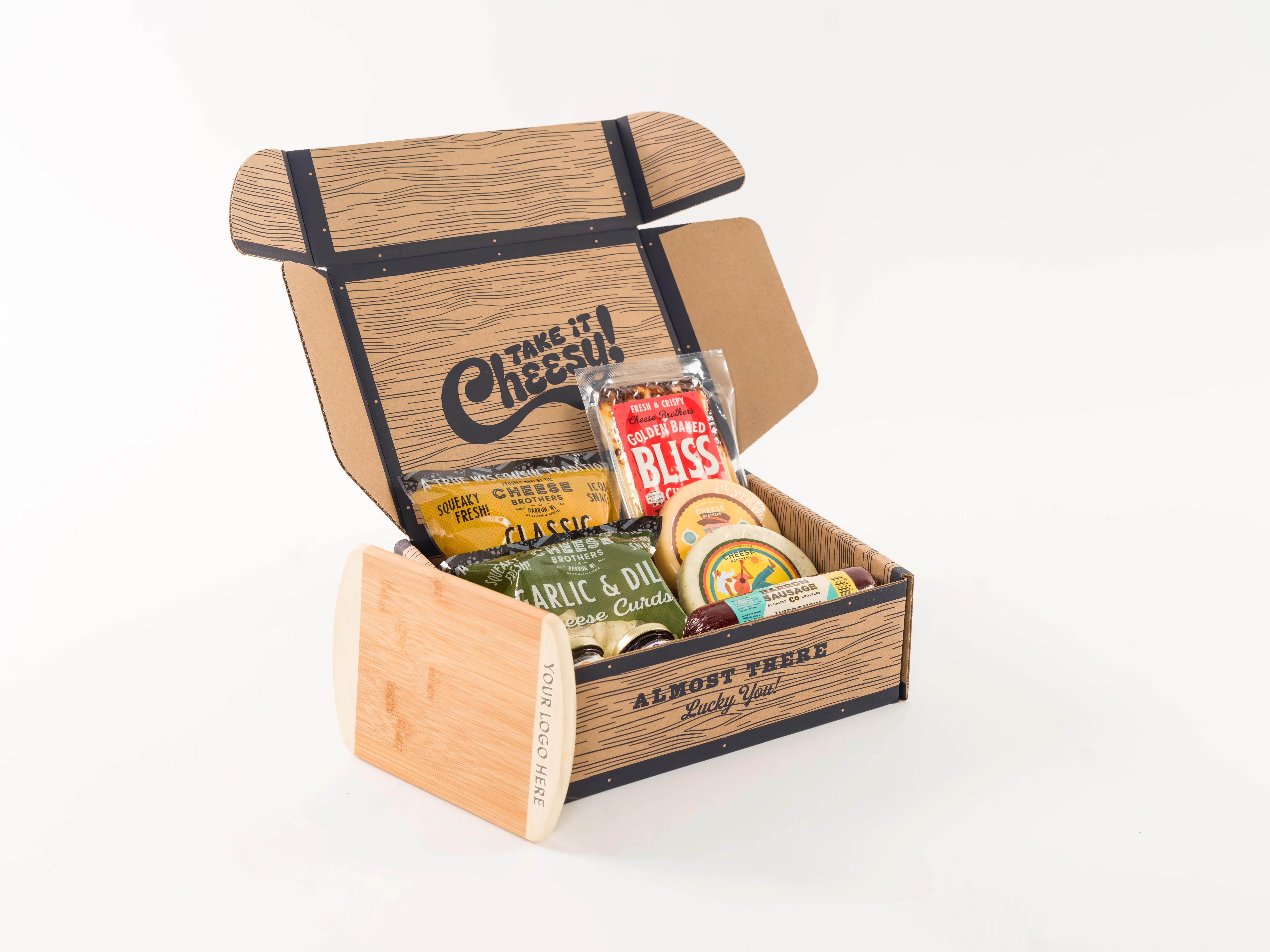 Cheese Bros. Taste of Wisconsin Gift Pack (Cheeses, Board +) 19