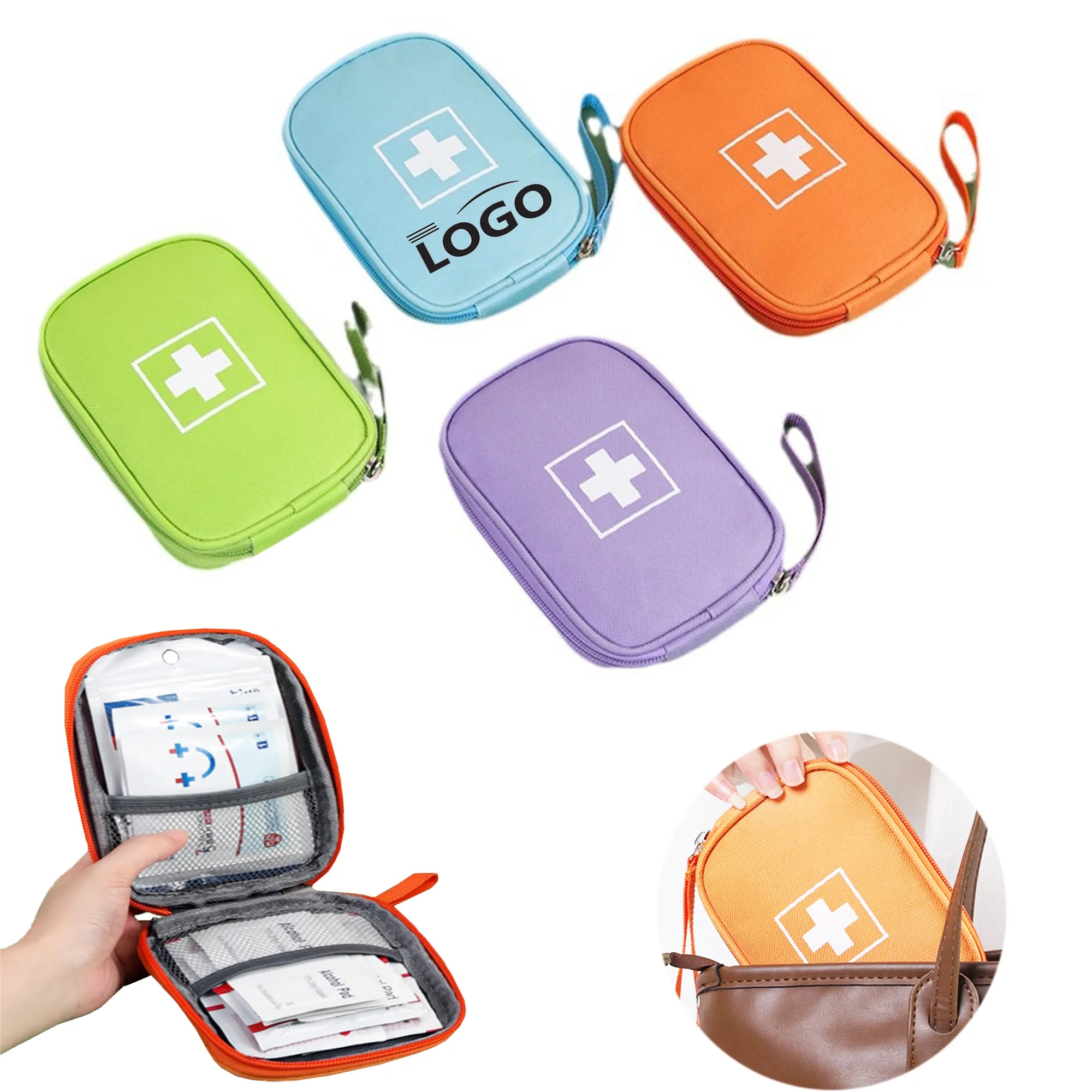 Mini Travel Portable Outdoor Emergency Medical Kit 6