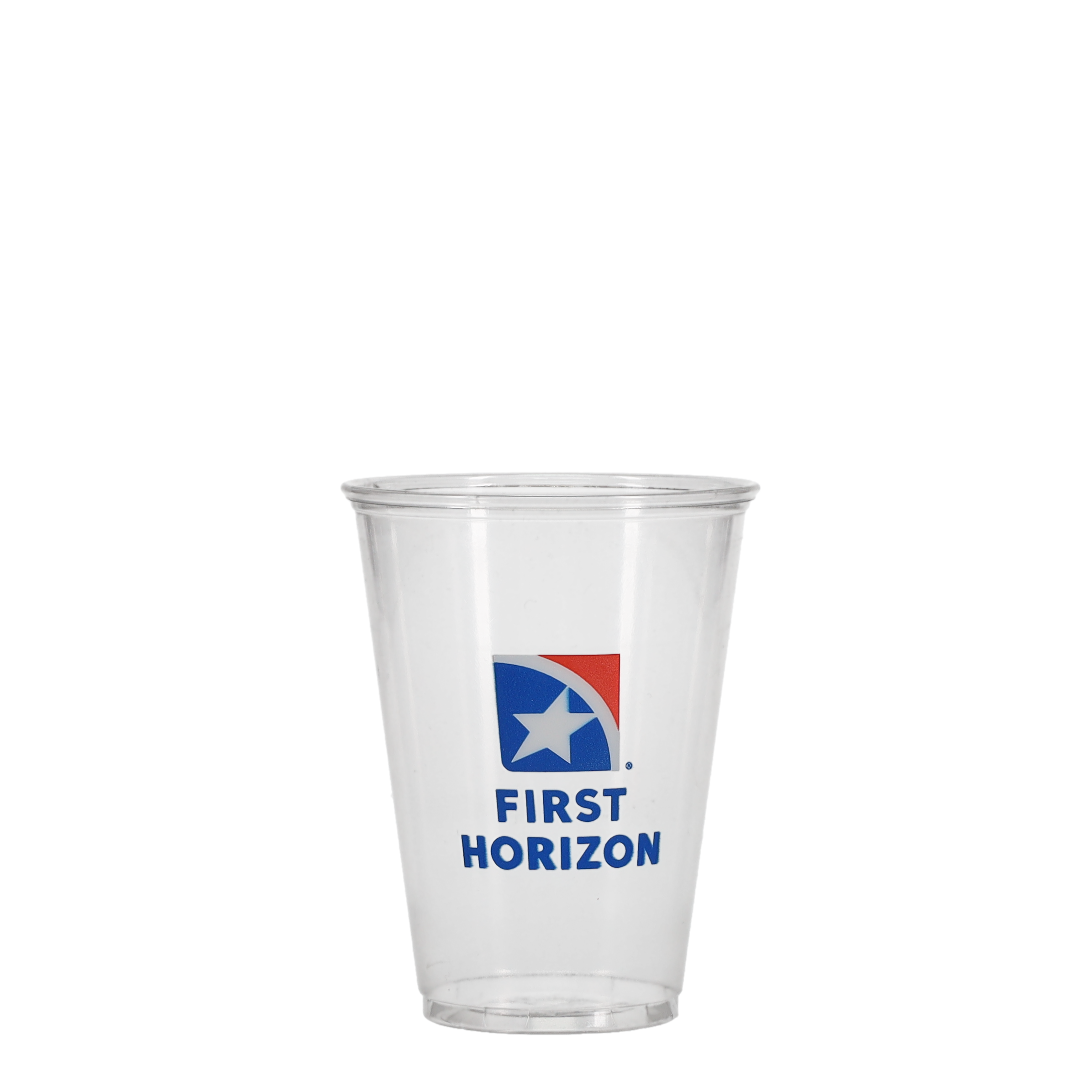 10 oz Soft Sided Plastic Cup Clear Hi-Speed Print 6