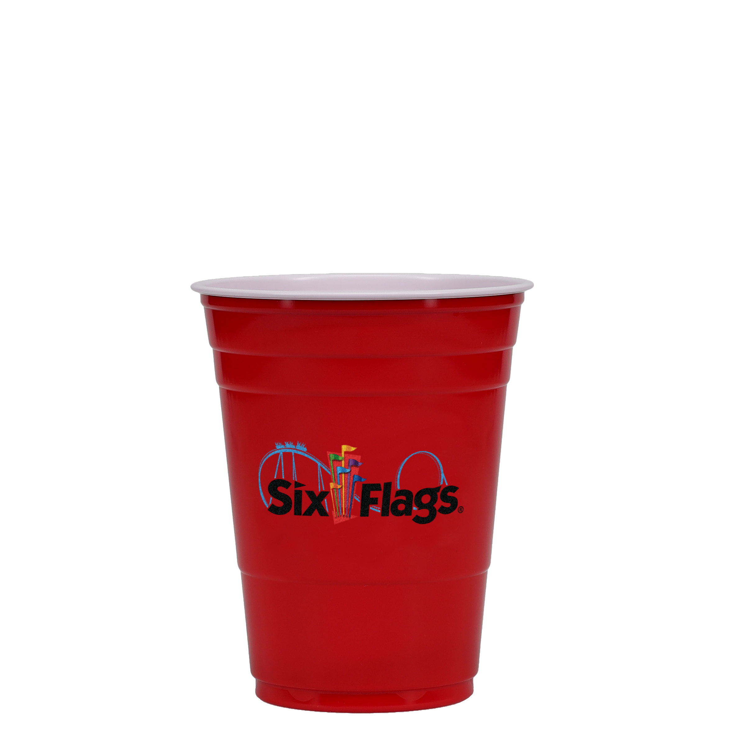 16/18 oz Solo® Plastic Party Cup Red Digital Print 10