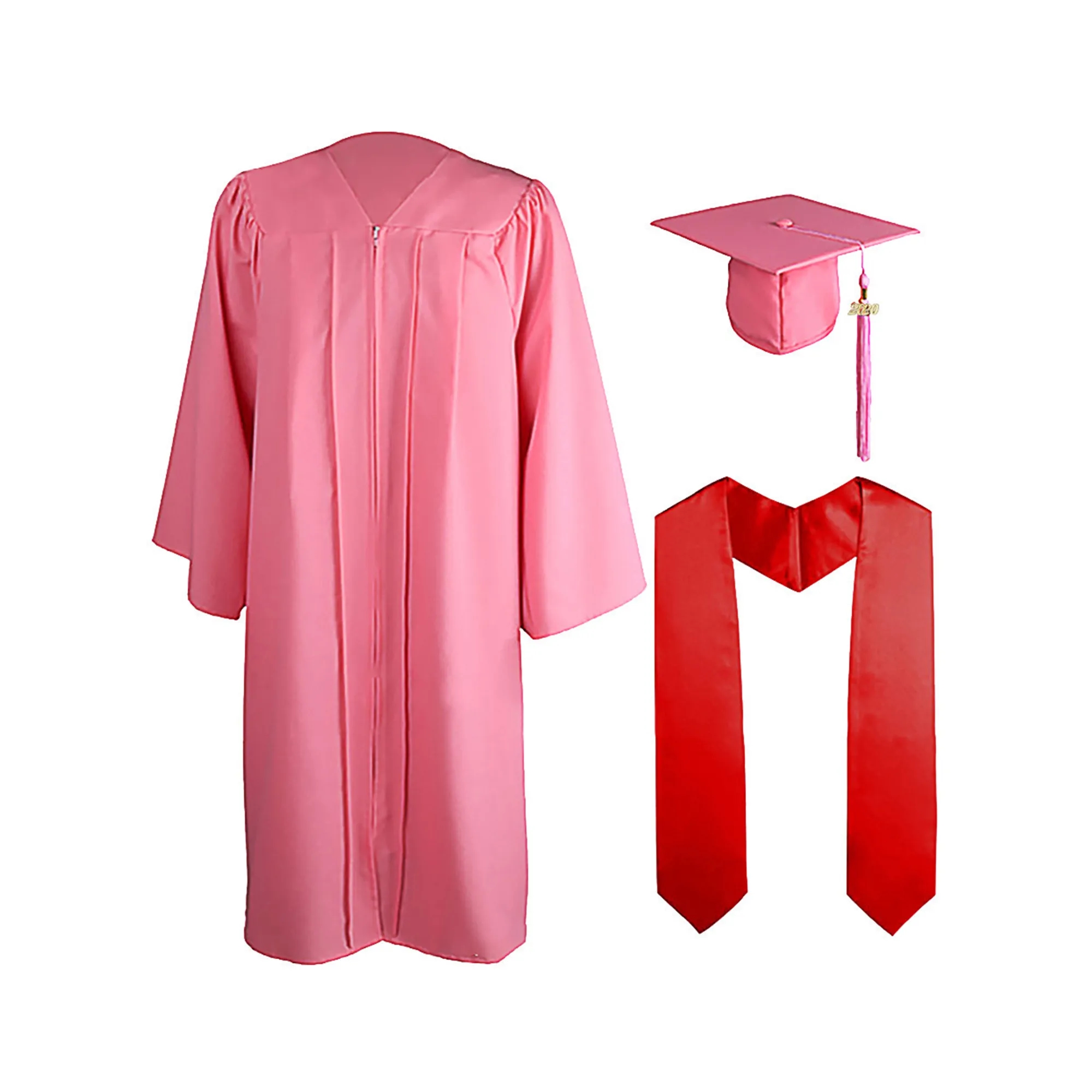 Graduation Ceremony Gown Suit With Hat Shawl 14