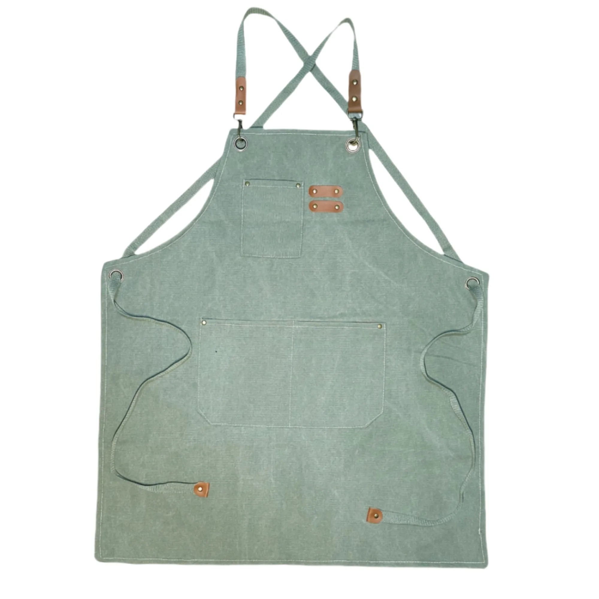 Adjustable Denim Bib Work Apron 26