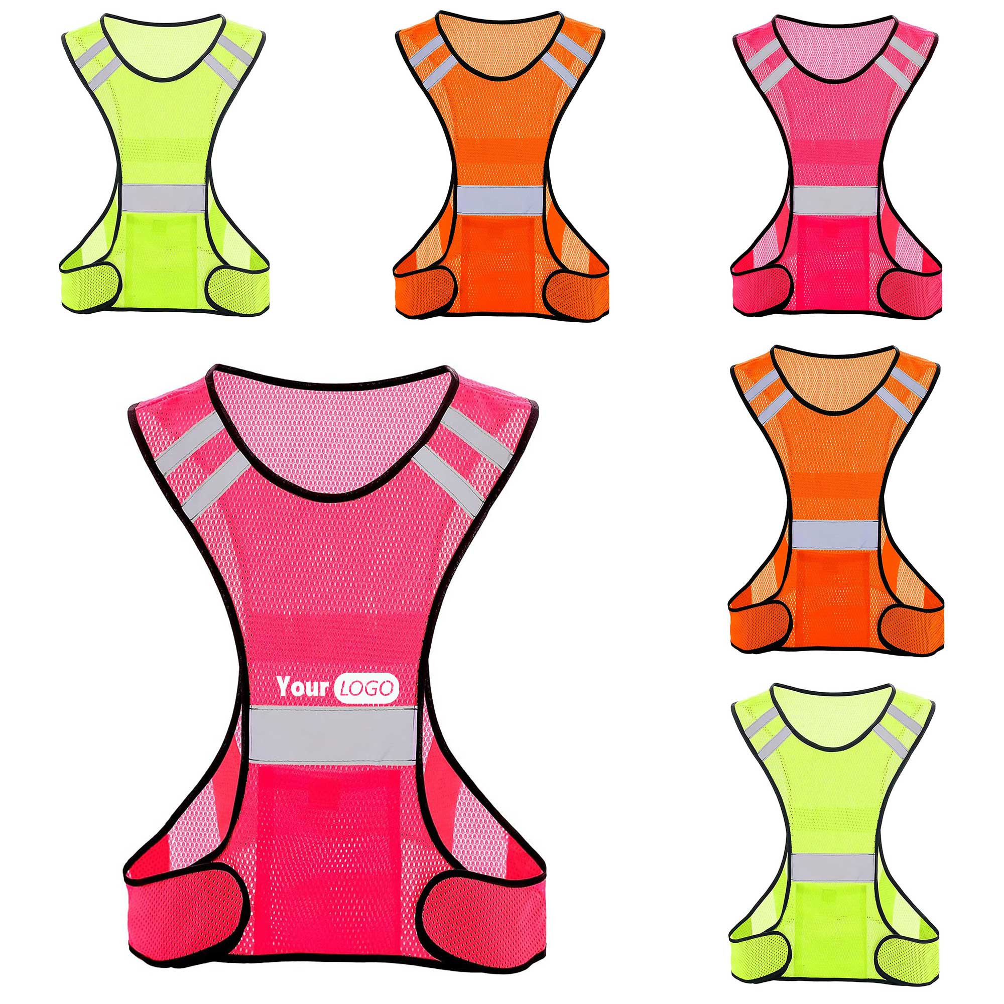 High Visibility Adjustable Safety Vest 2