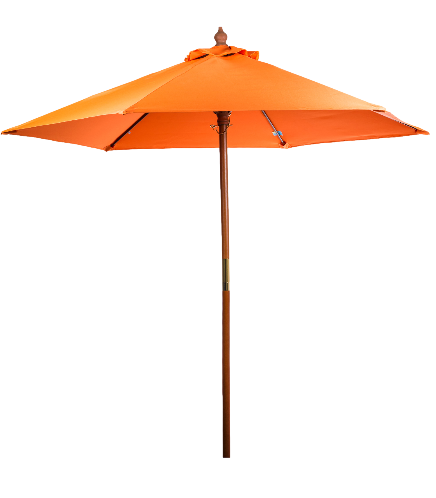 7' Wooden Market Umbrella 30
