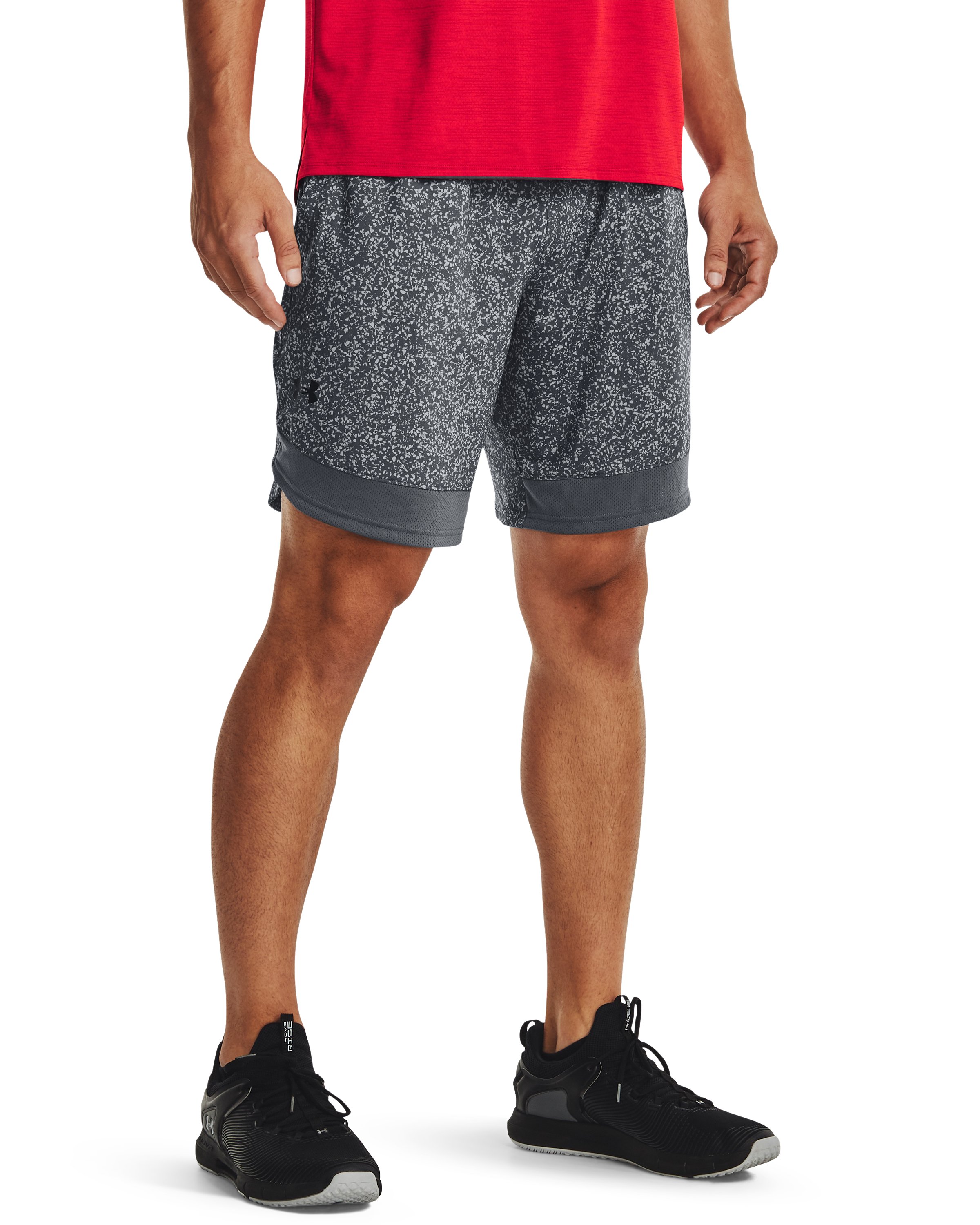 UA Train Stretch Printed Men's 9 Shorts 10