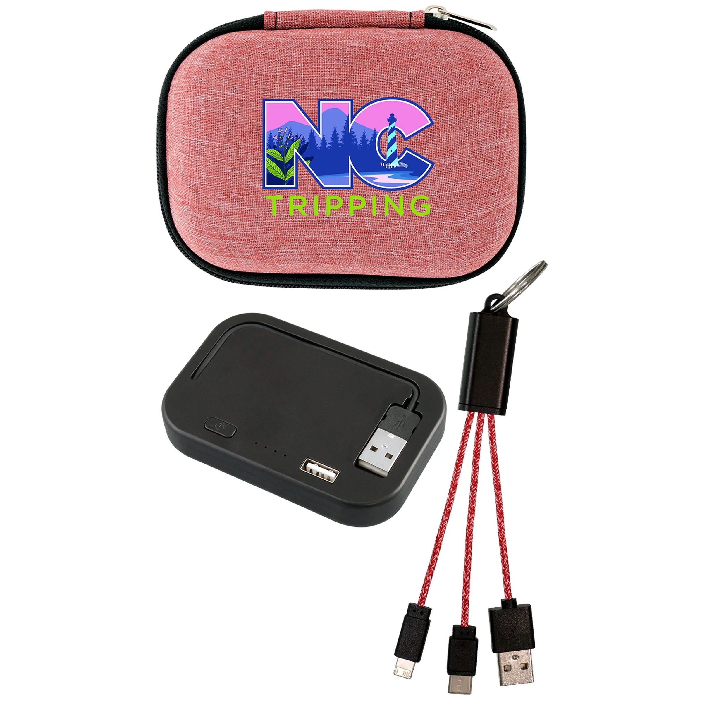 Ridge Fitted Keychain Cable Set 2