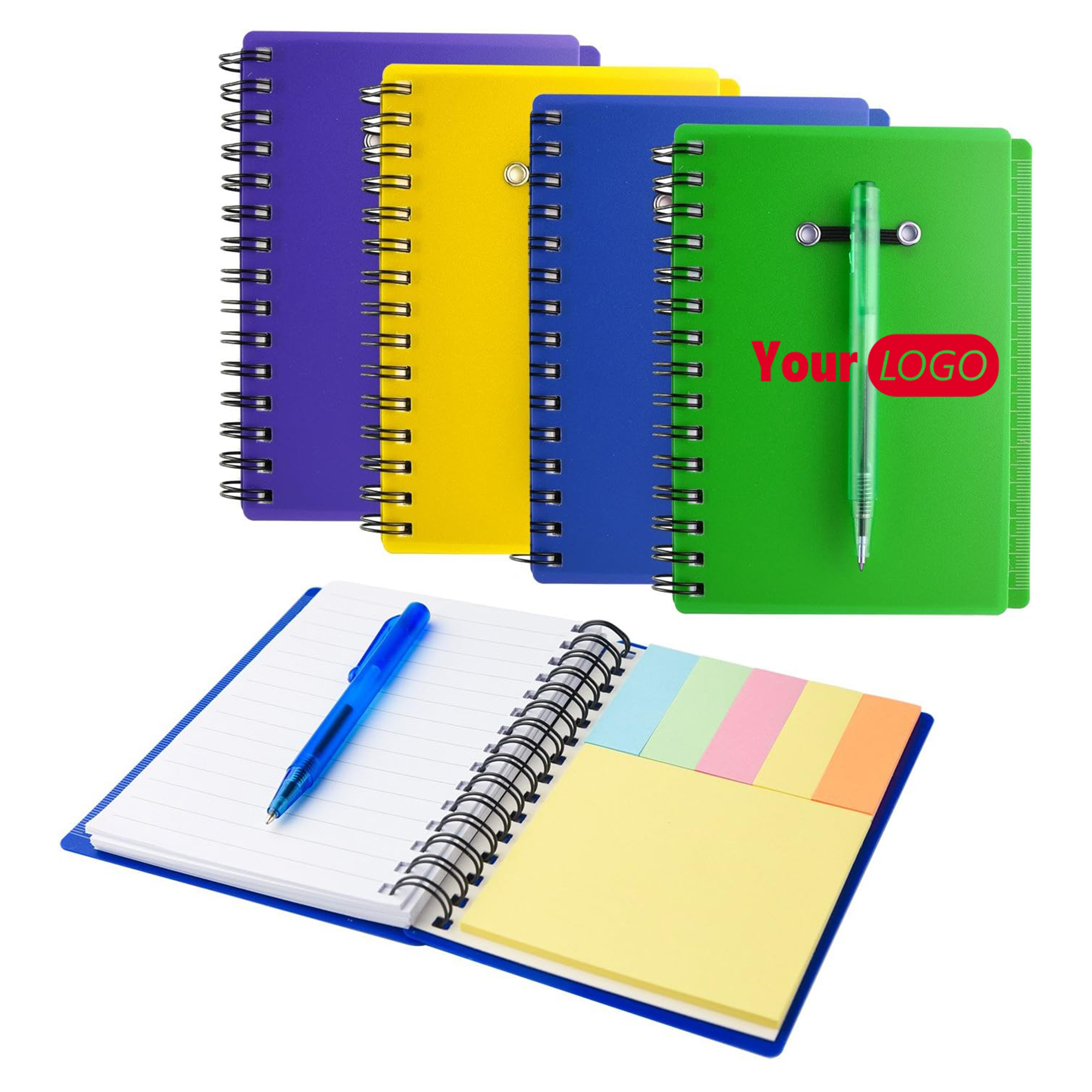 Spiral Notebook Steno Pocket Notepad With Pen 4