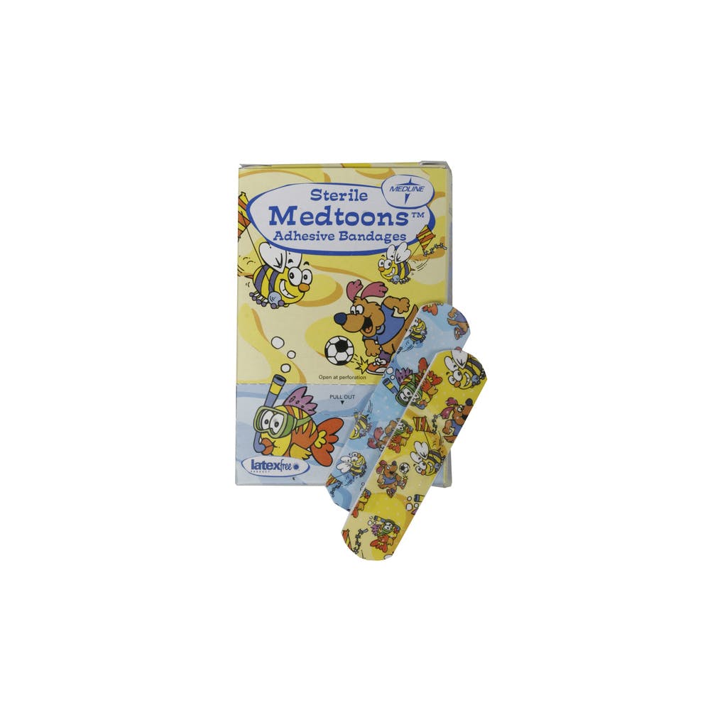 CURAD Kid's Bandages - PUP Quiz Pals 3/4" x 3" 50 Pack 2