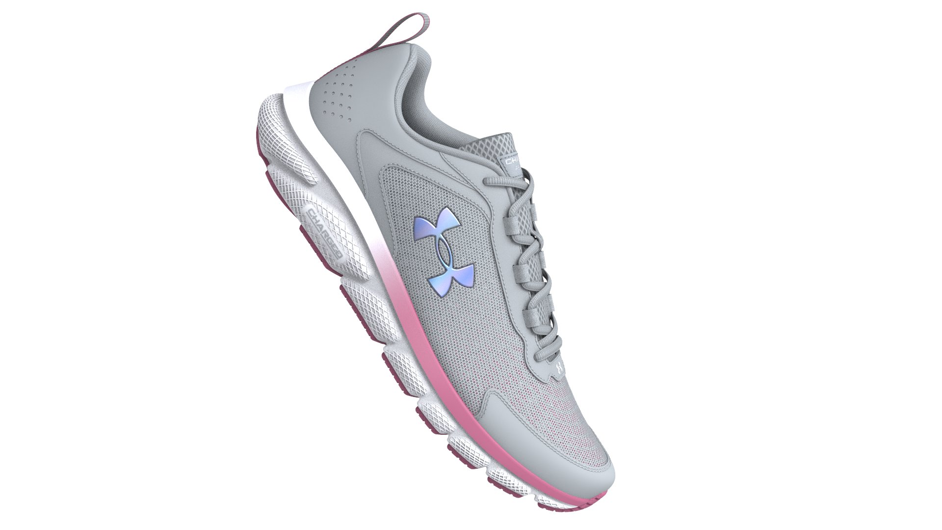 Women's UA Charged Assert 9 Iridescent Running Shoes 5