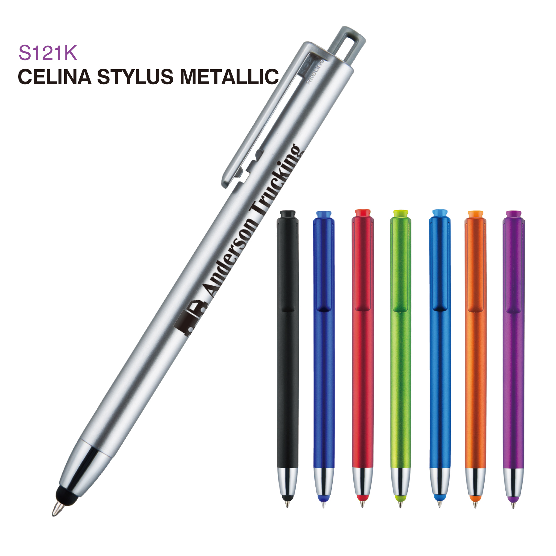 Celina Stylus Metallic Pen 10
