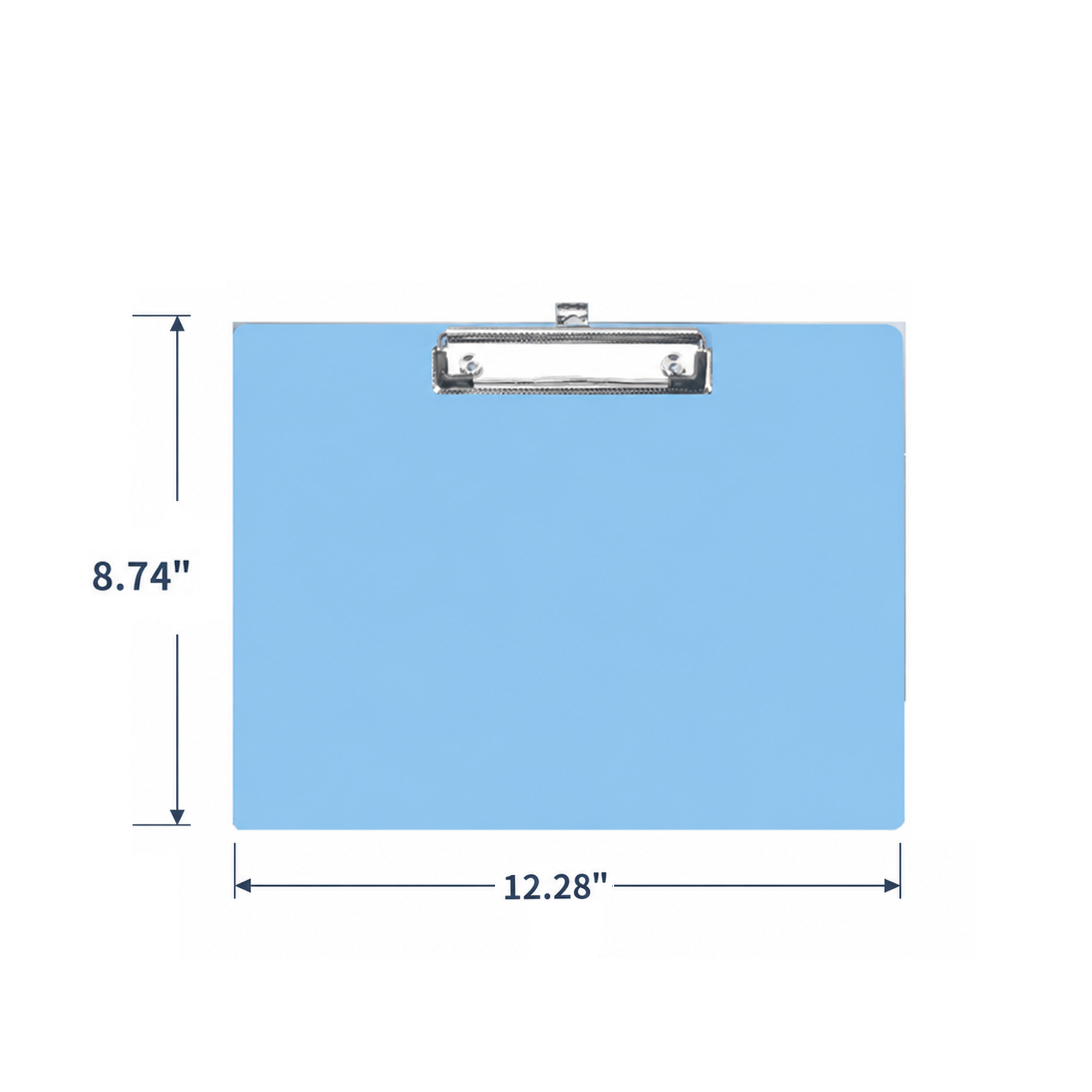 MOQ25 A4 Plastic Writing Board With Silver Paper Clamp 4