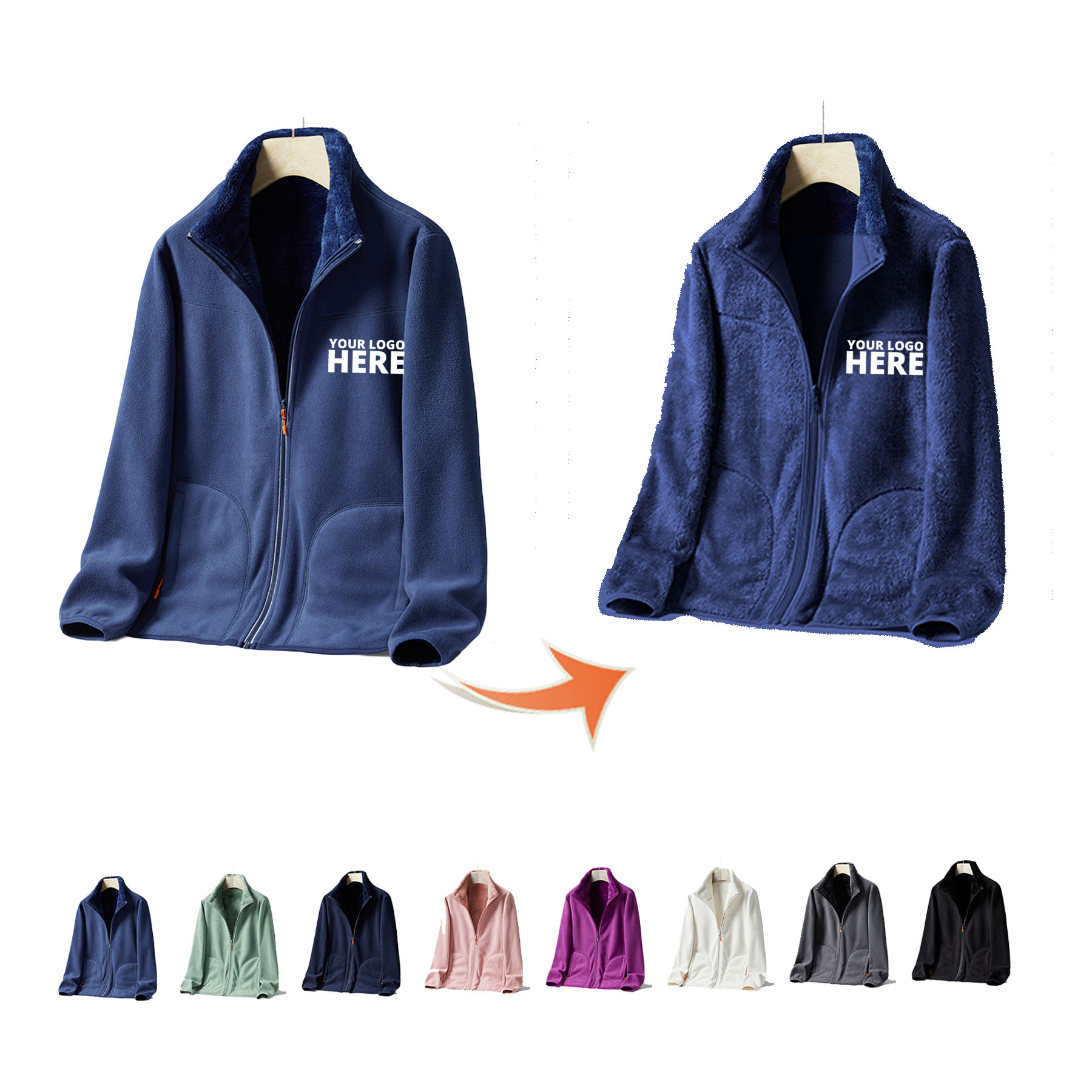 Unisex Fleece Jacket