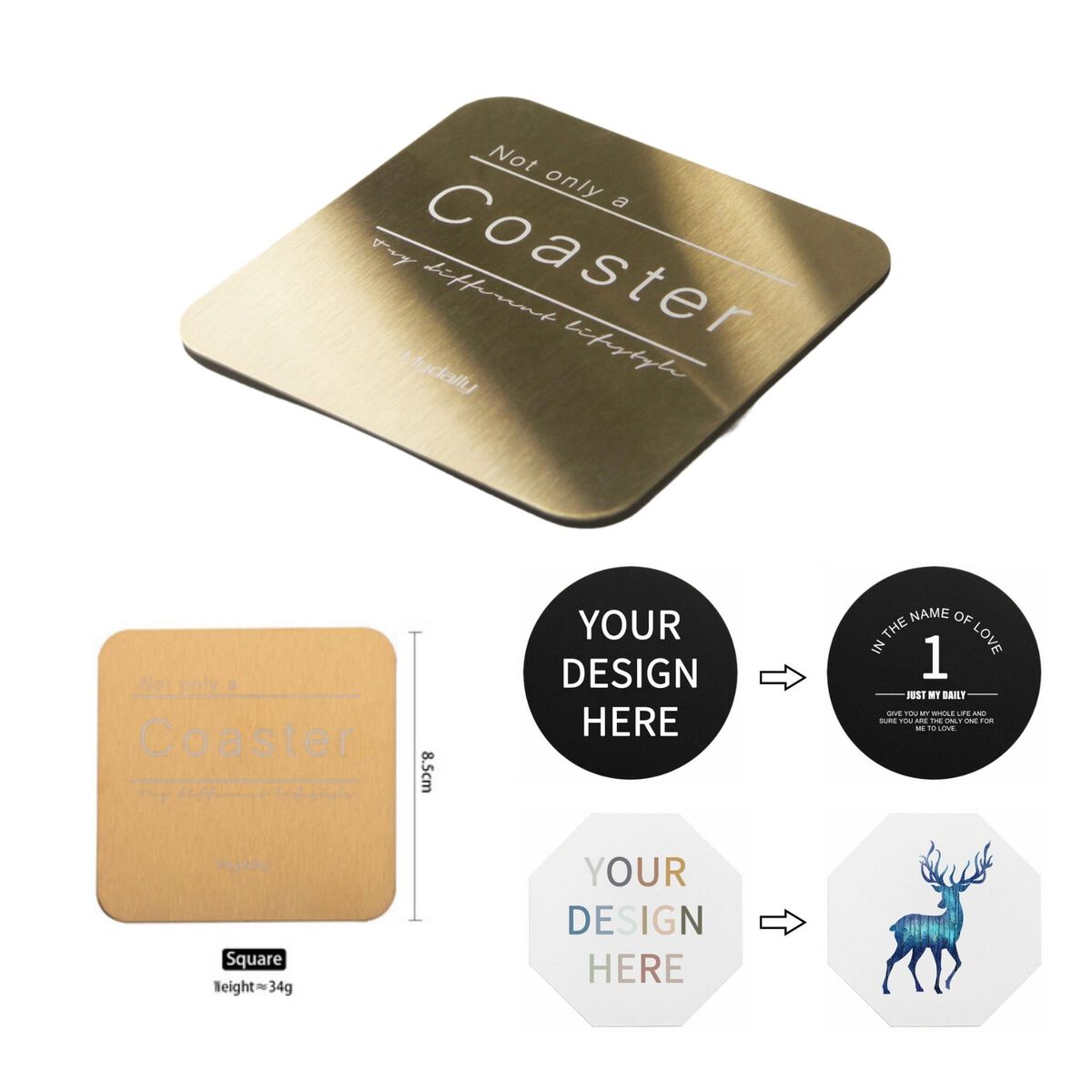 Stainless Steel Coasters
