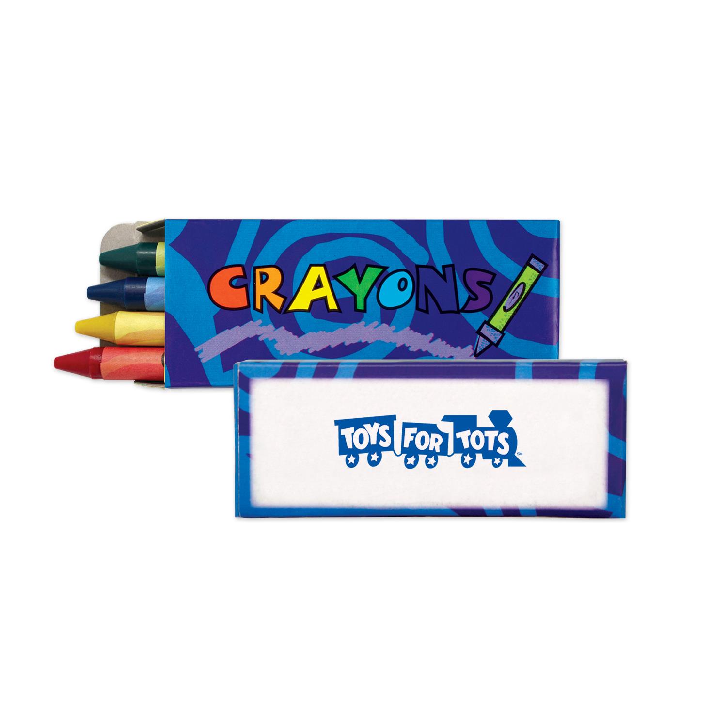 4 Pack Crayons 38