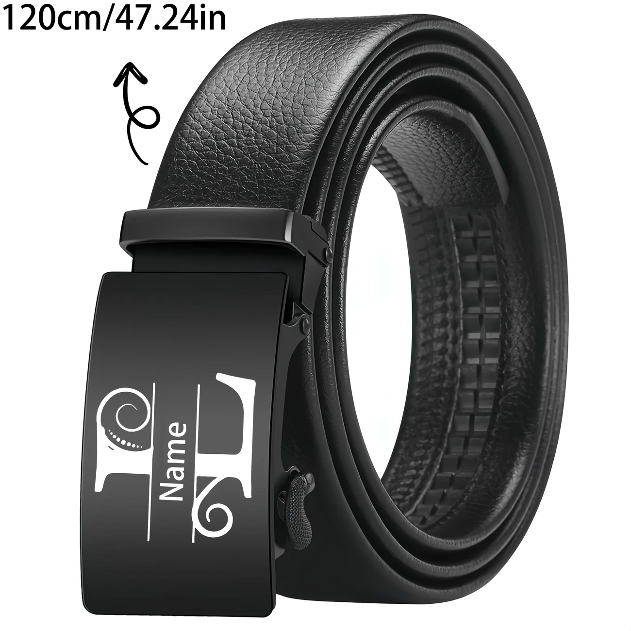 Automatic Lock Non Perforated Men's Belt 2