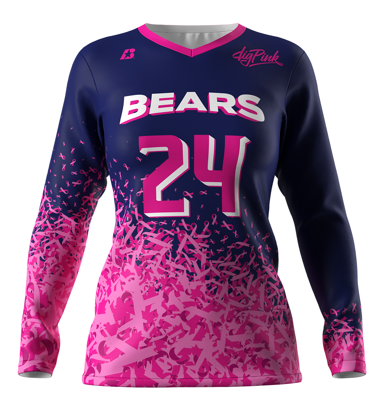 Jersey, Volleyball Long Sleeve, Women's 32
